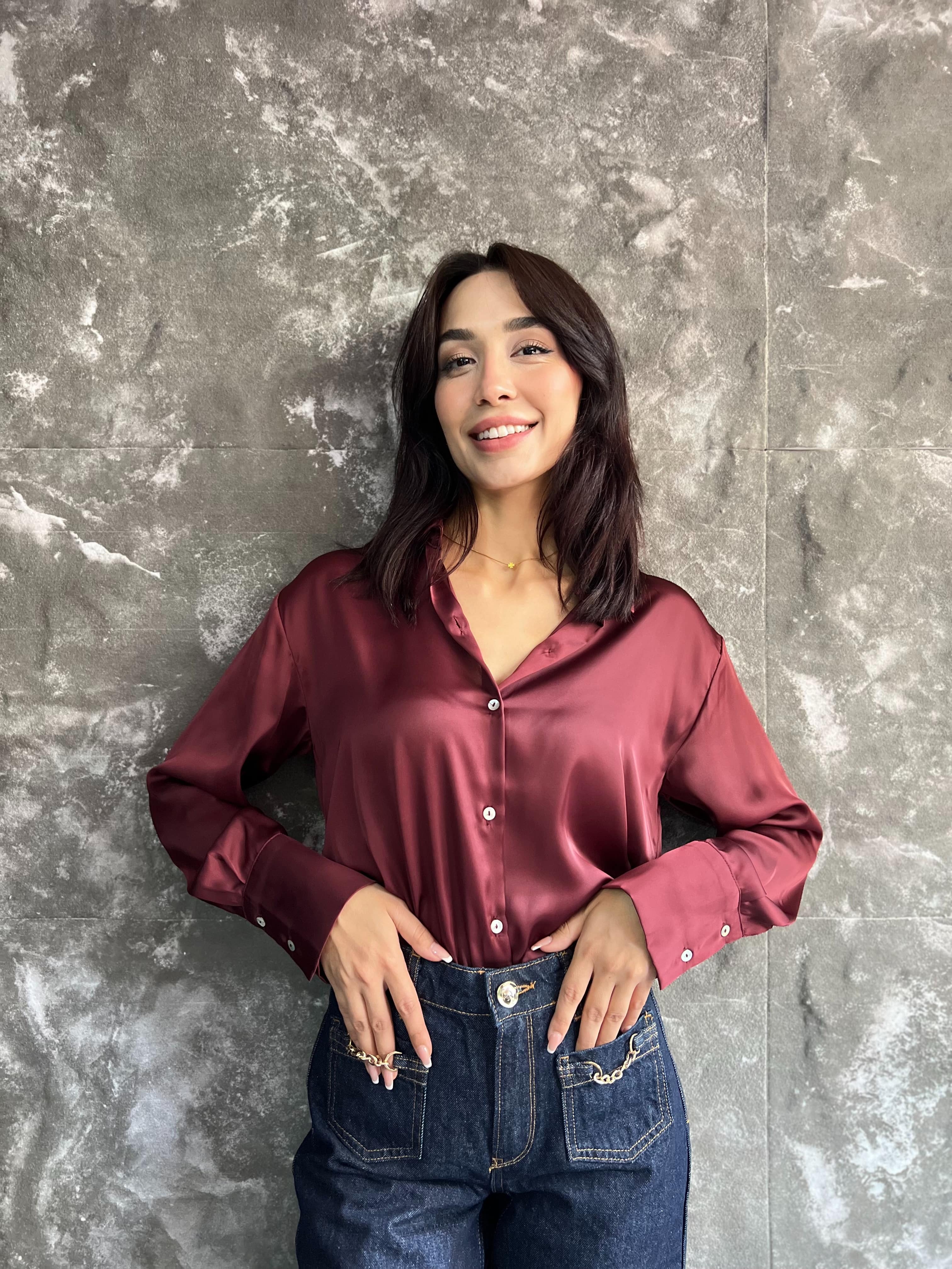 BONİTA PREMIUM İPEK SATEN GÖMLEK