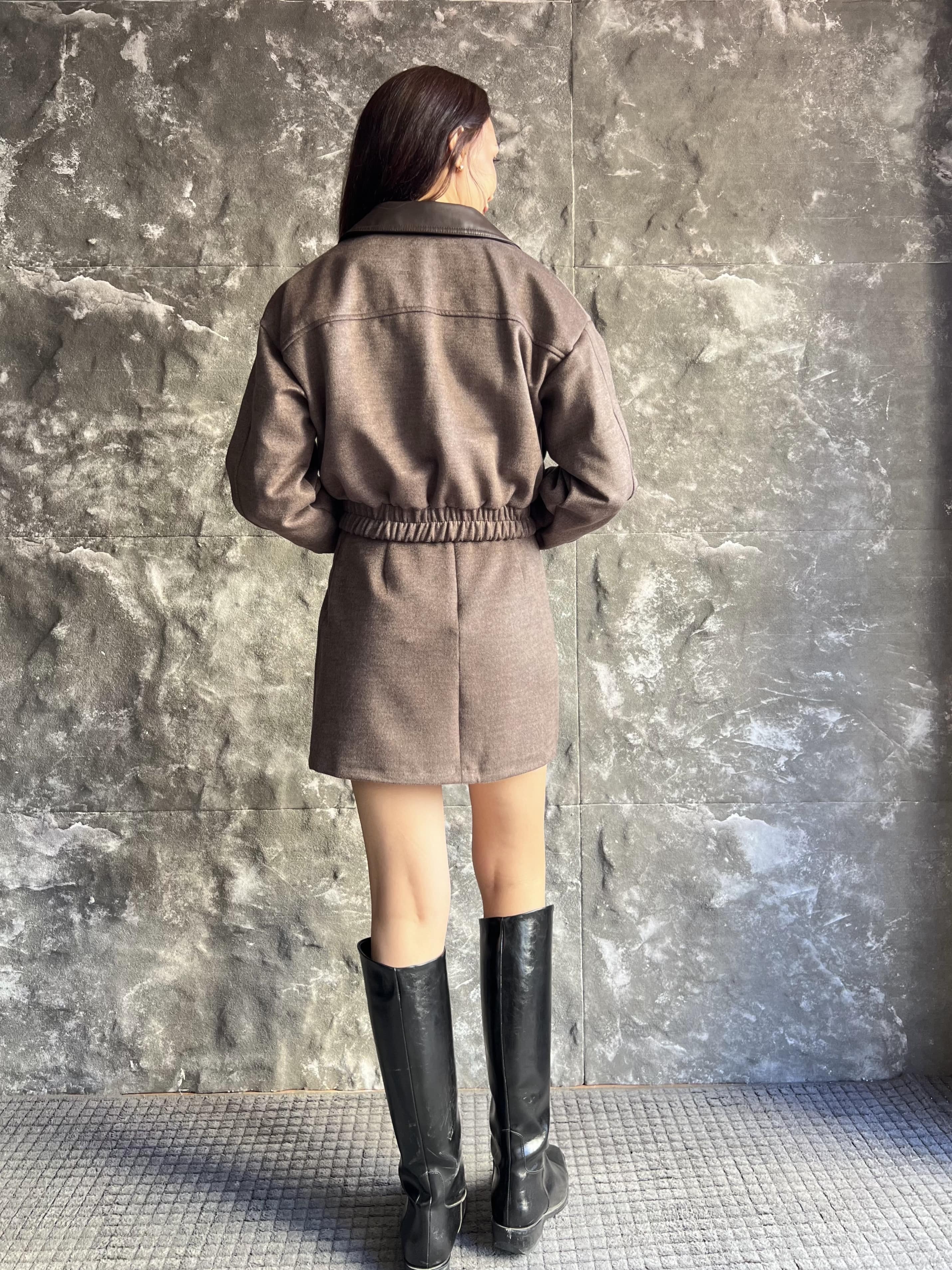 BELİNDA DERİ DETAY PREMIUM KAŞE TAKIM 