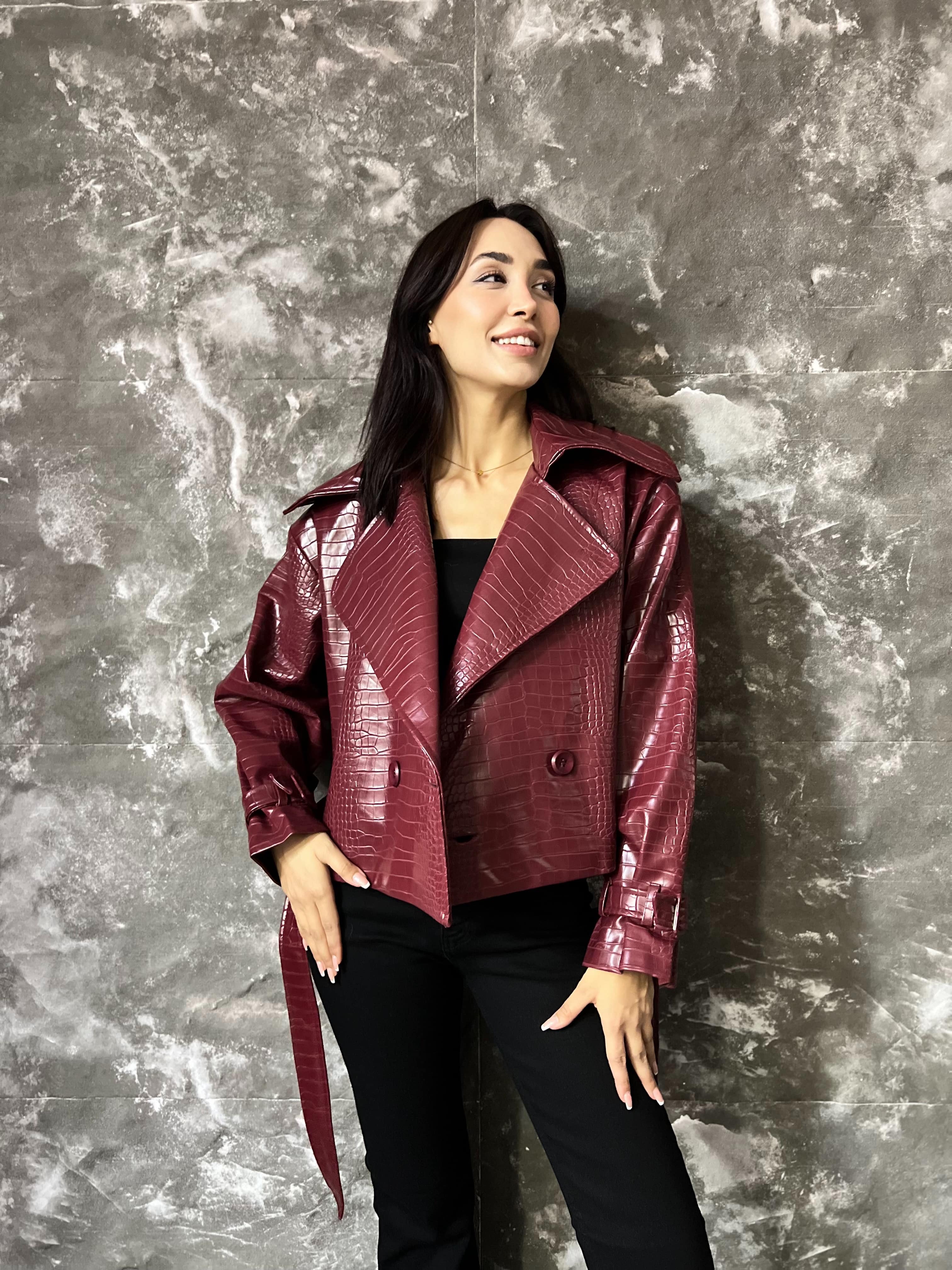 ZEBRA PREMIUM DERİ CEKET