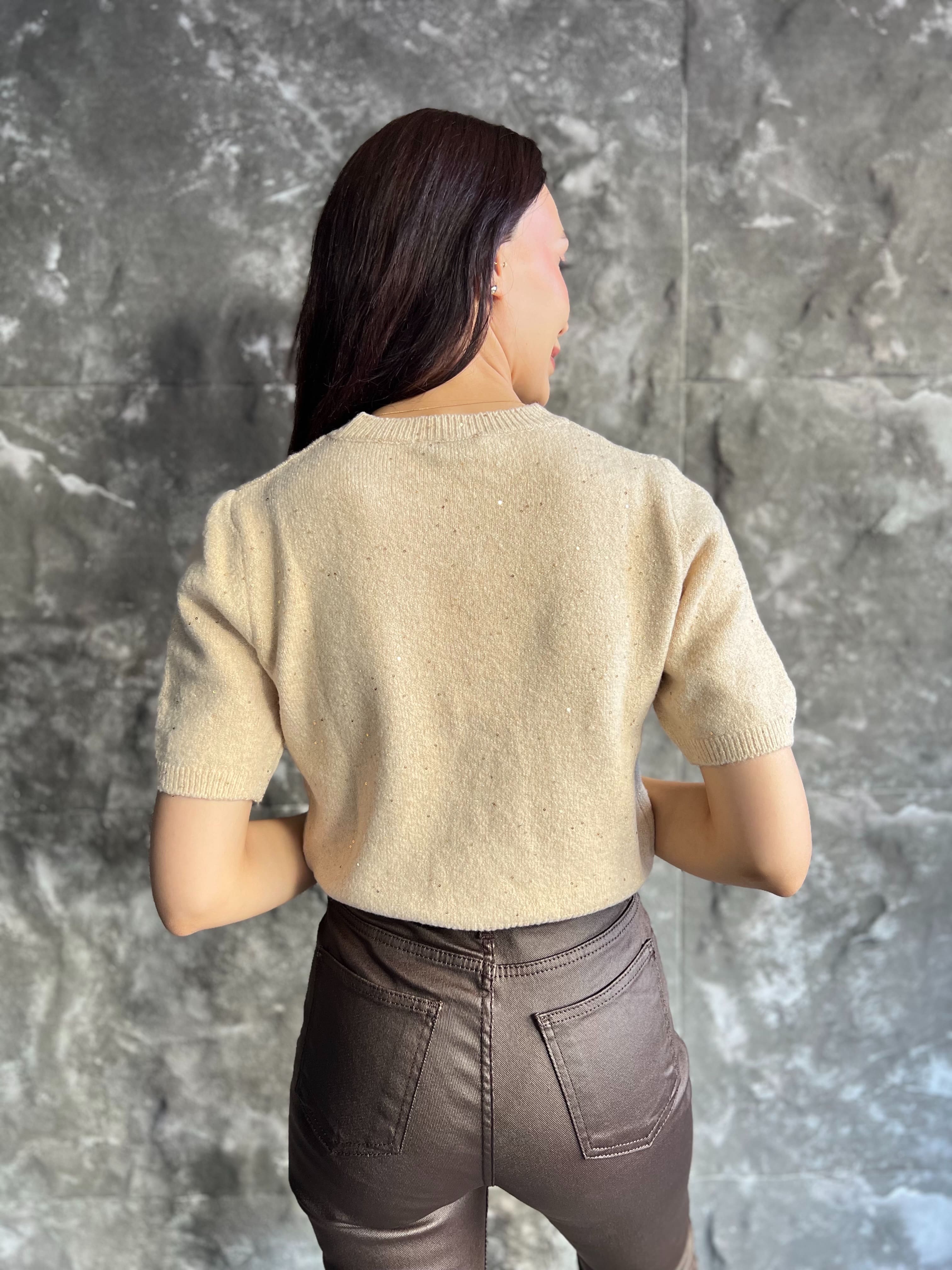 DİLVİN IŞILTILI YUMOŞ KAZAK