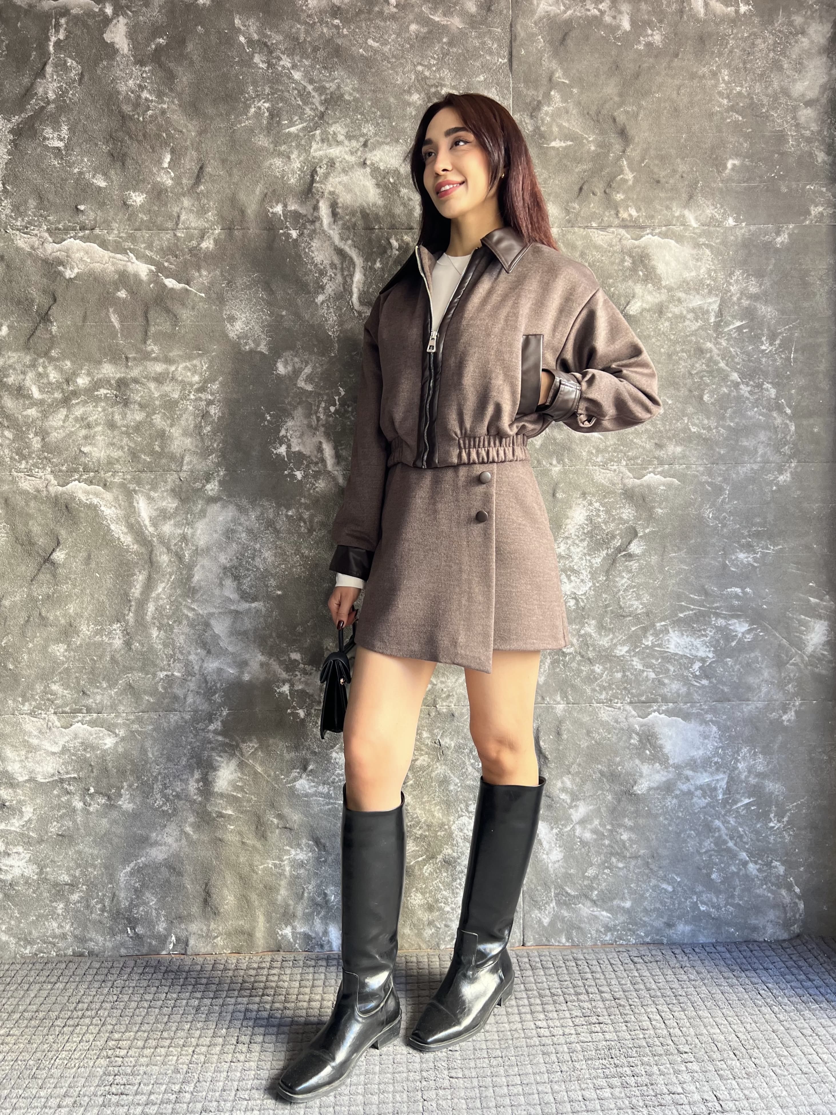 BELİNDA DERİ DETAY PREMIUM KAŞE TAKIM 