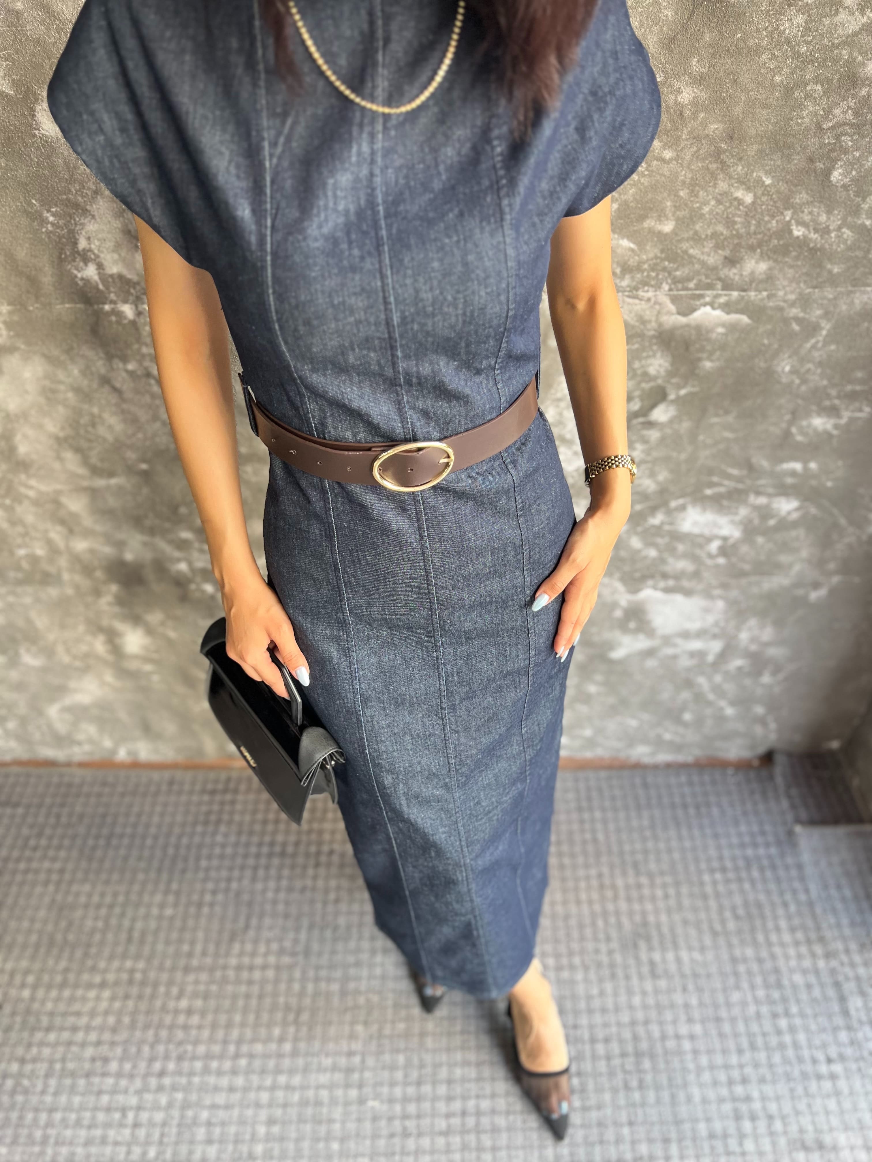MONA PREMIUM JEAN ELBİSE