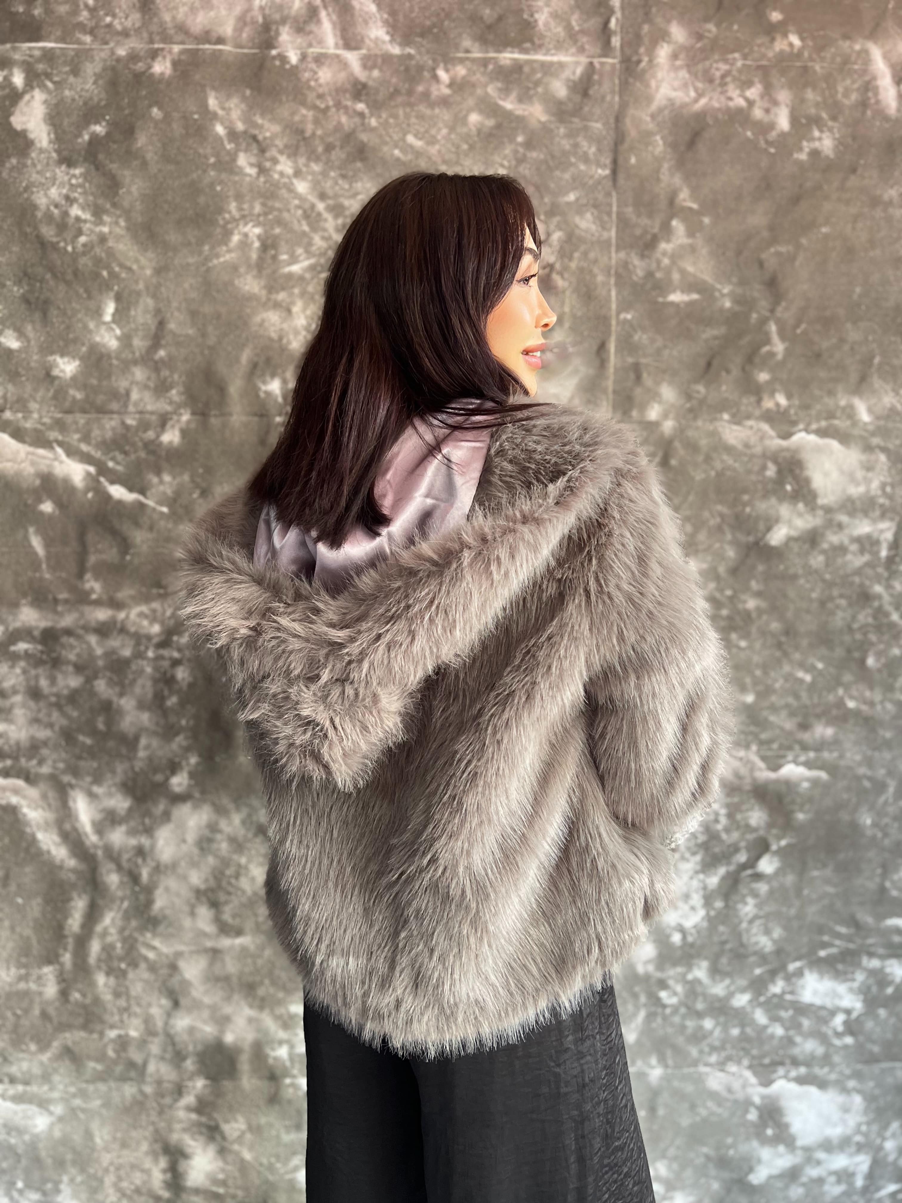 HOT KAPÜŞONLU PREMIUM KÜRK