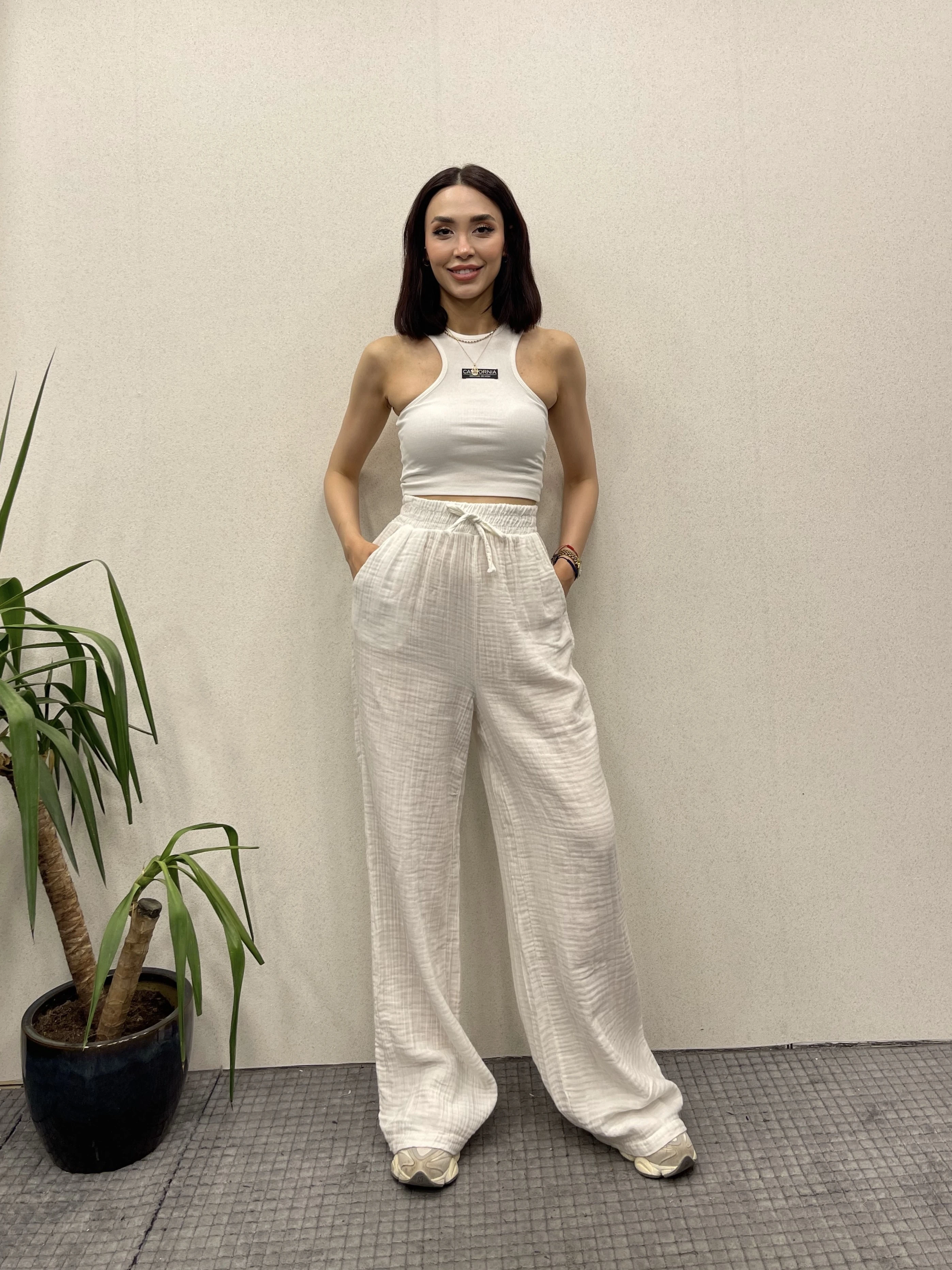 KTN MÜSLİN KUMAŞ PANTOLON