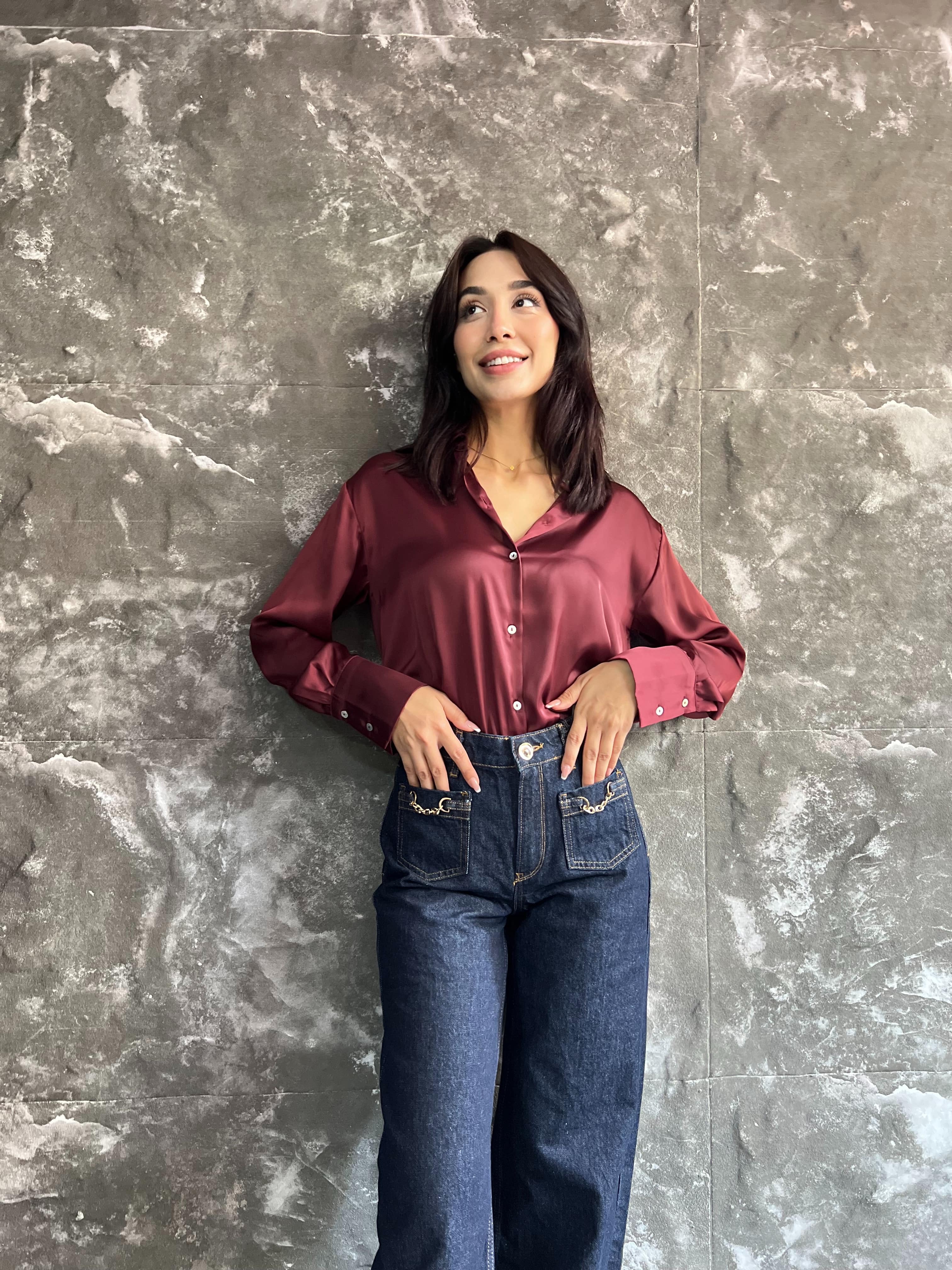 BONİTA PREMIUM İPEK SATEN GÖMLEK