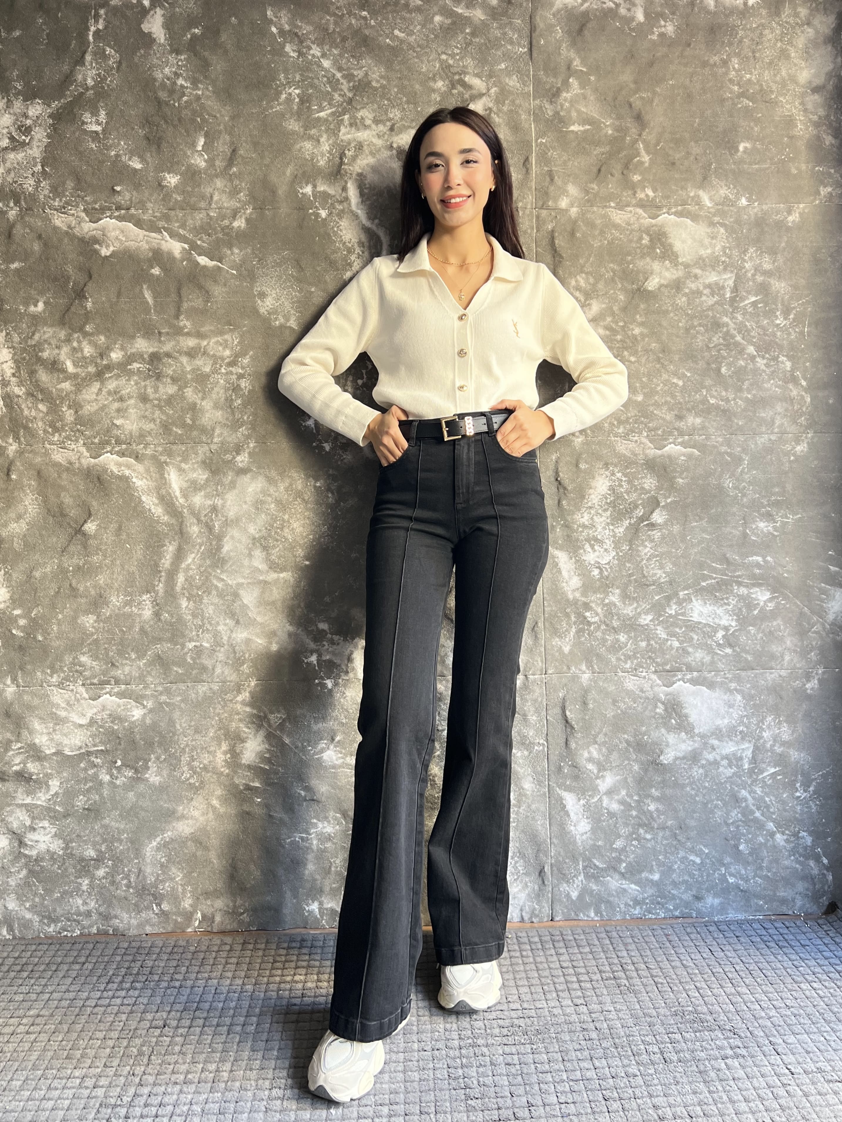 GELLO PREMIUM KEMERLİ JEAN