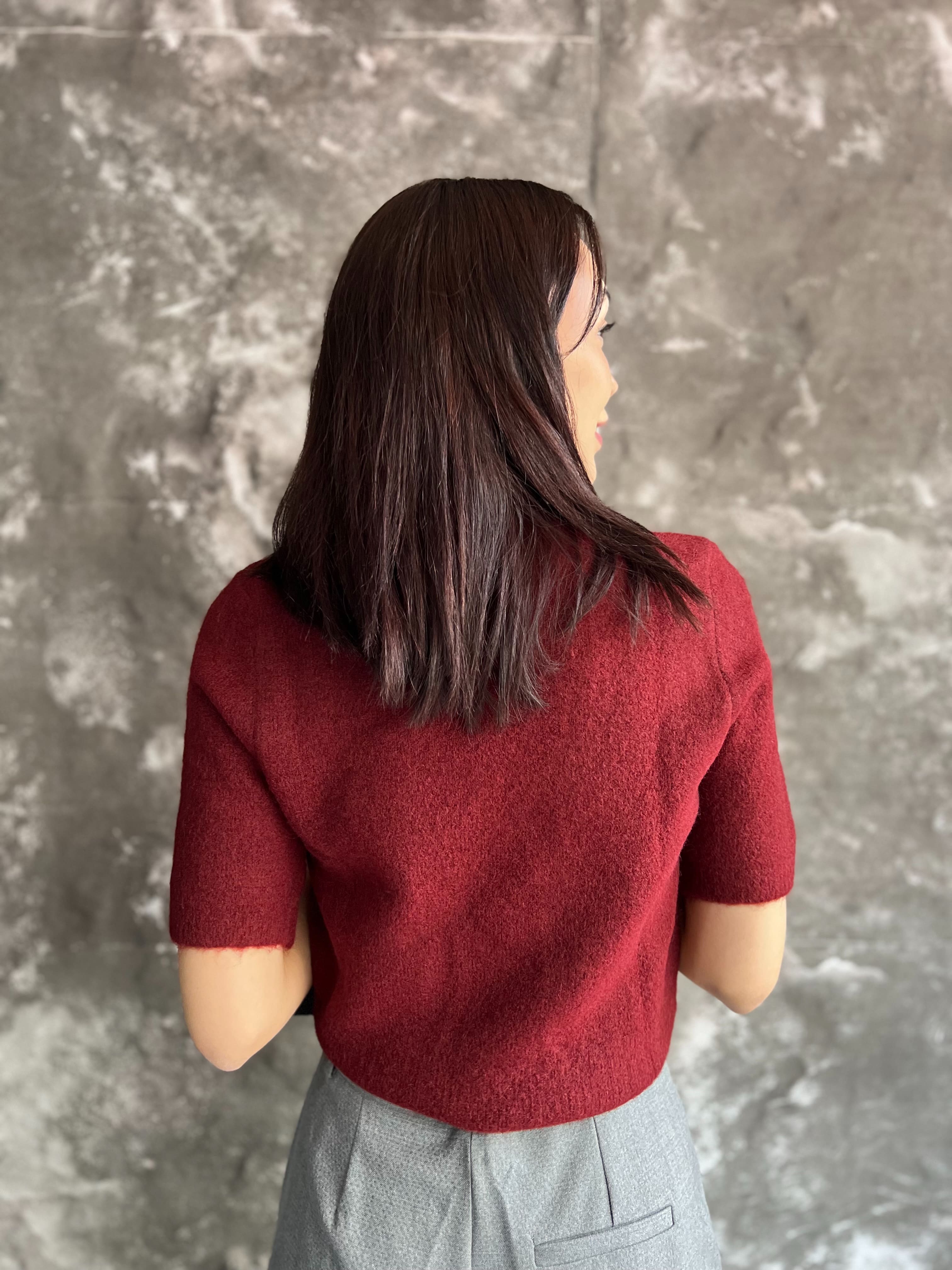 HELİNA PREMIUM KISA KOLLU YUMOŞ KAZAK