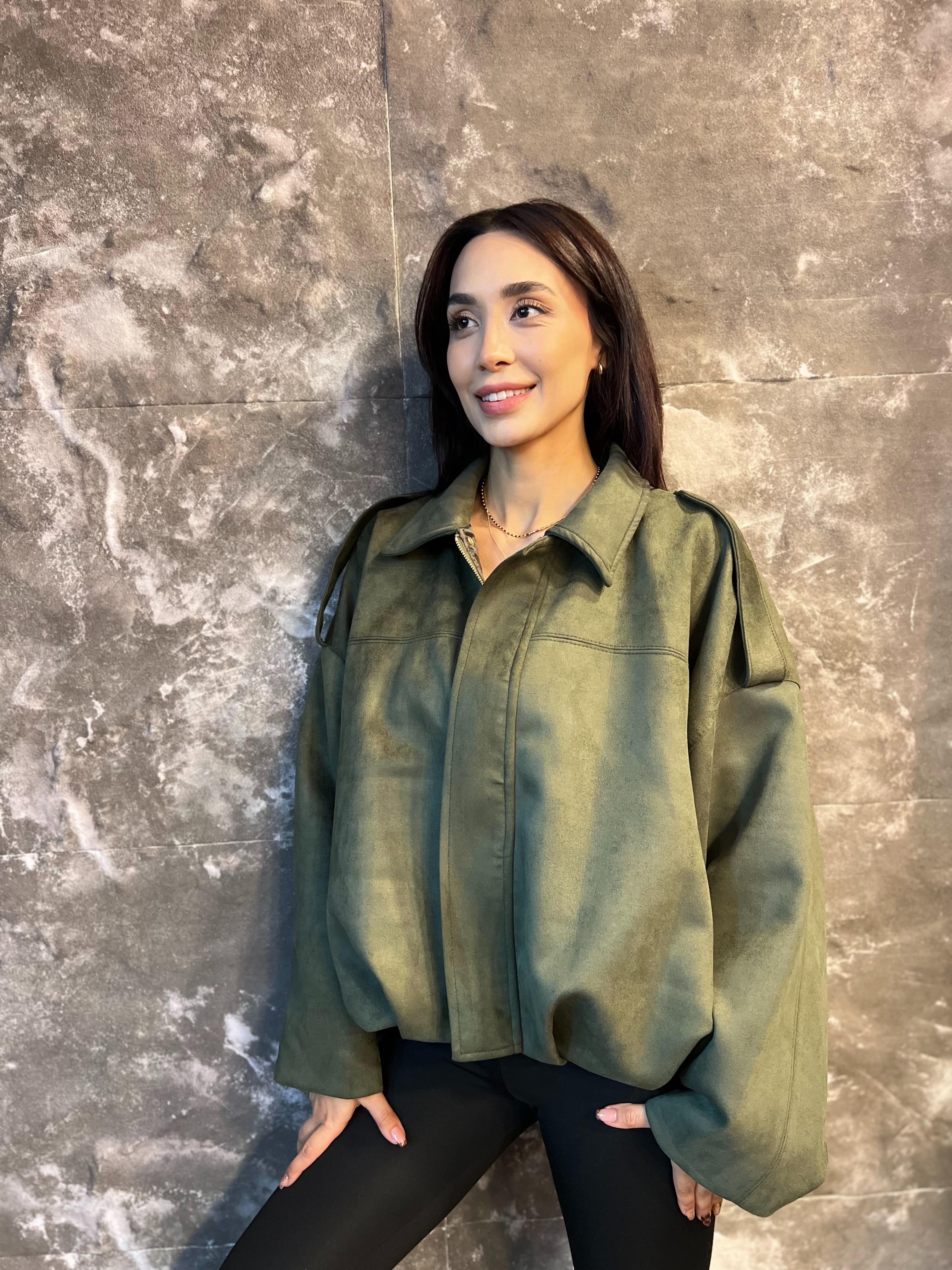 NOX PREMİUM OVERSİZE SÜET MONT