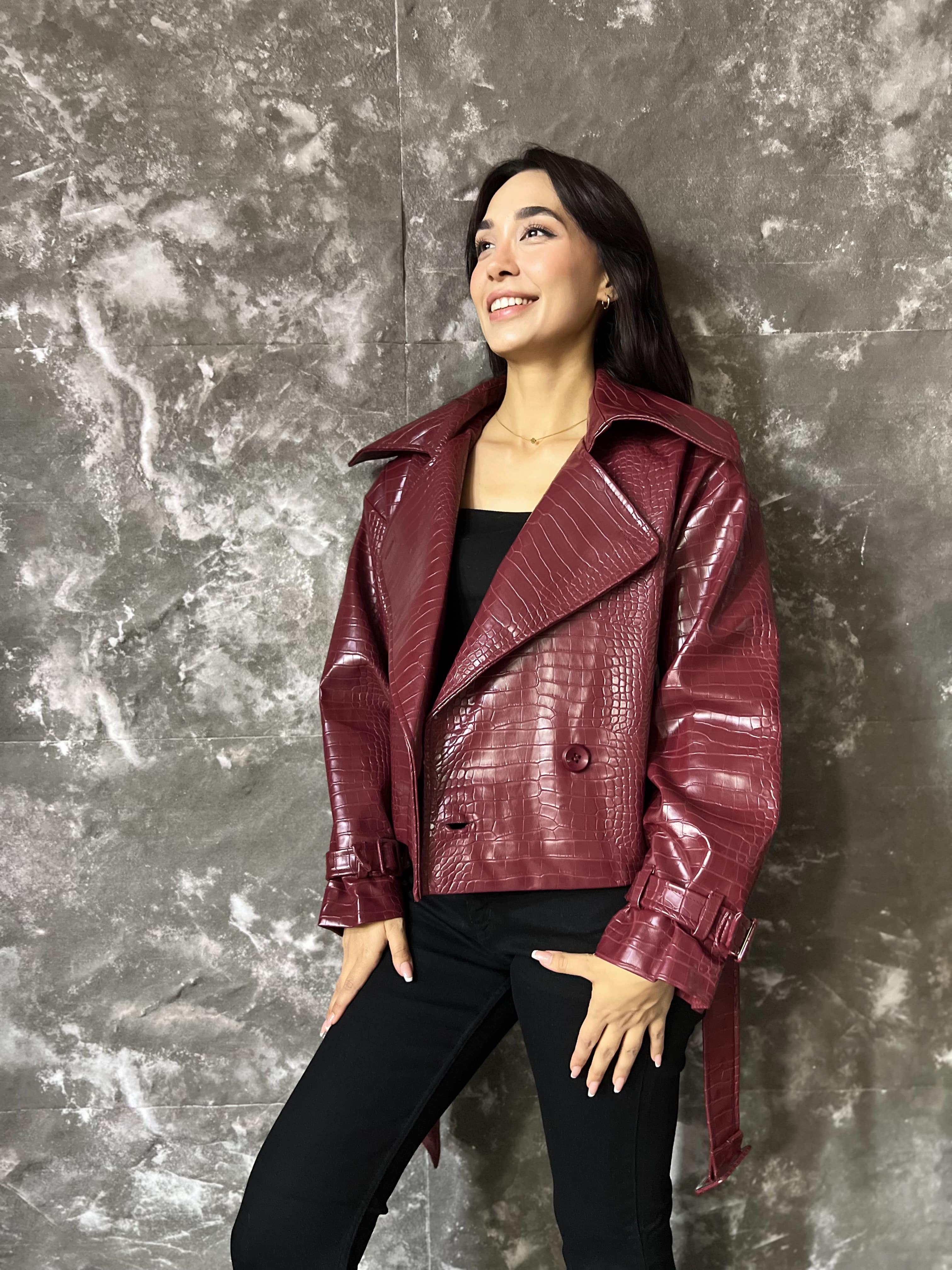 ZEBRA PREMIUM DERİ CEKET