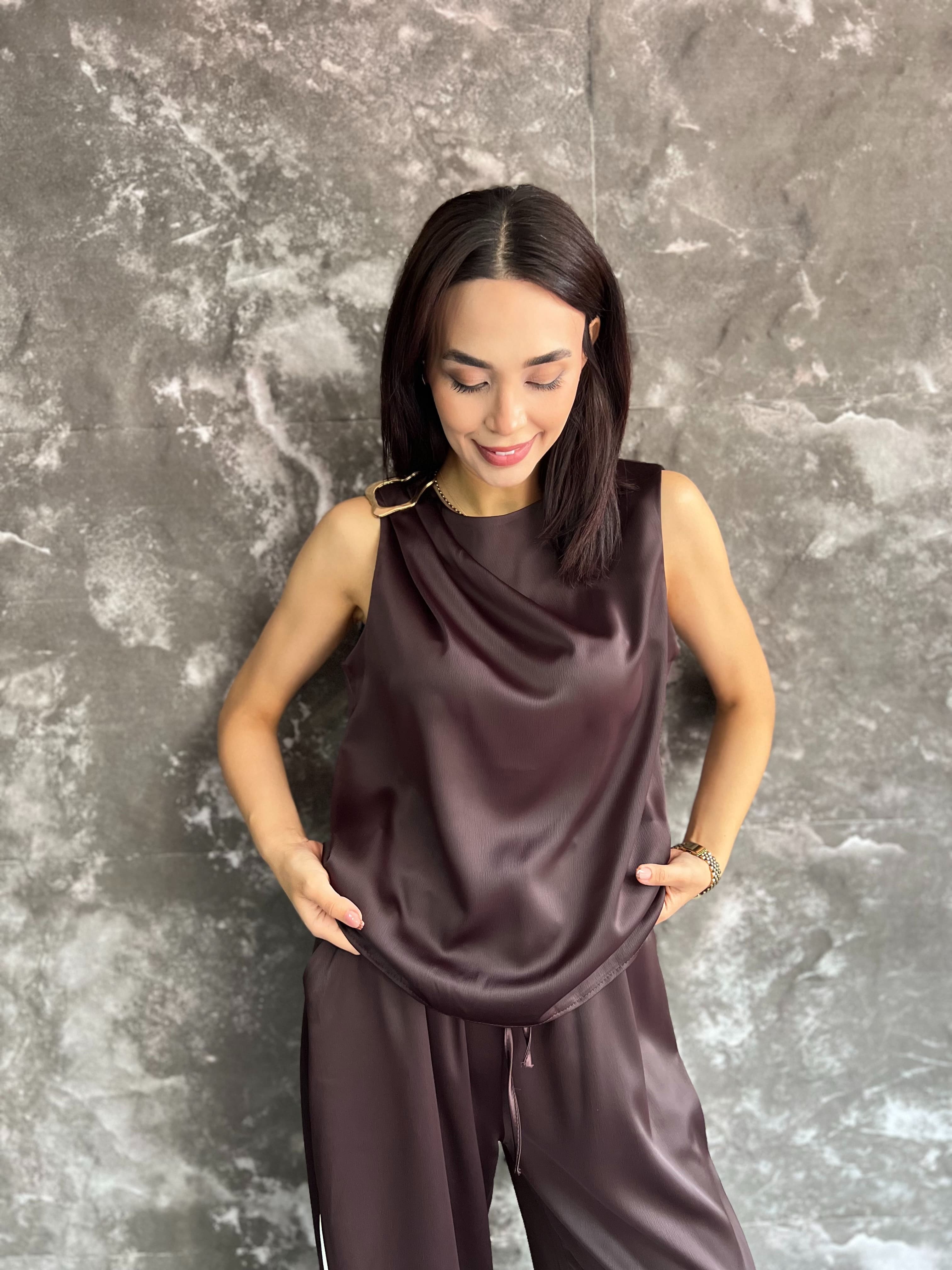 BROSA PREMIUM SATEN BLUZ