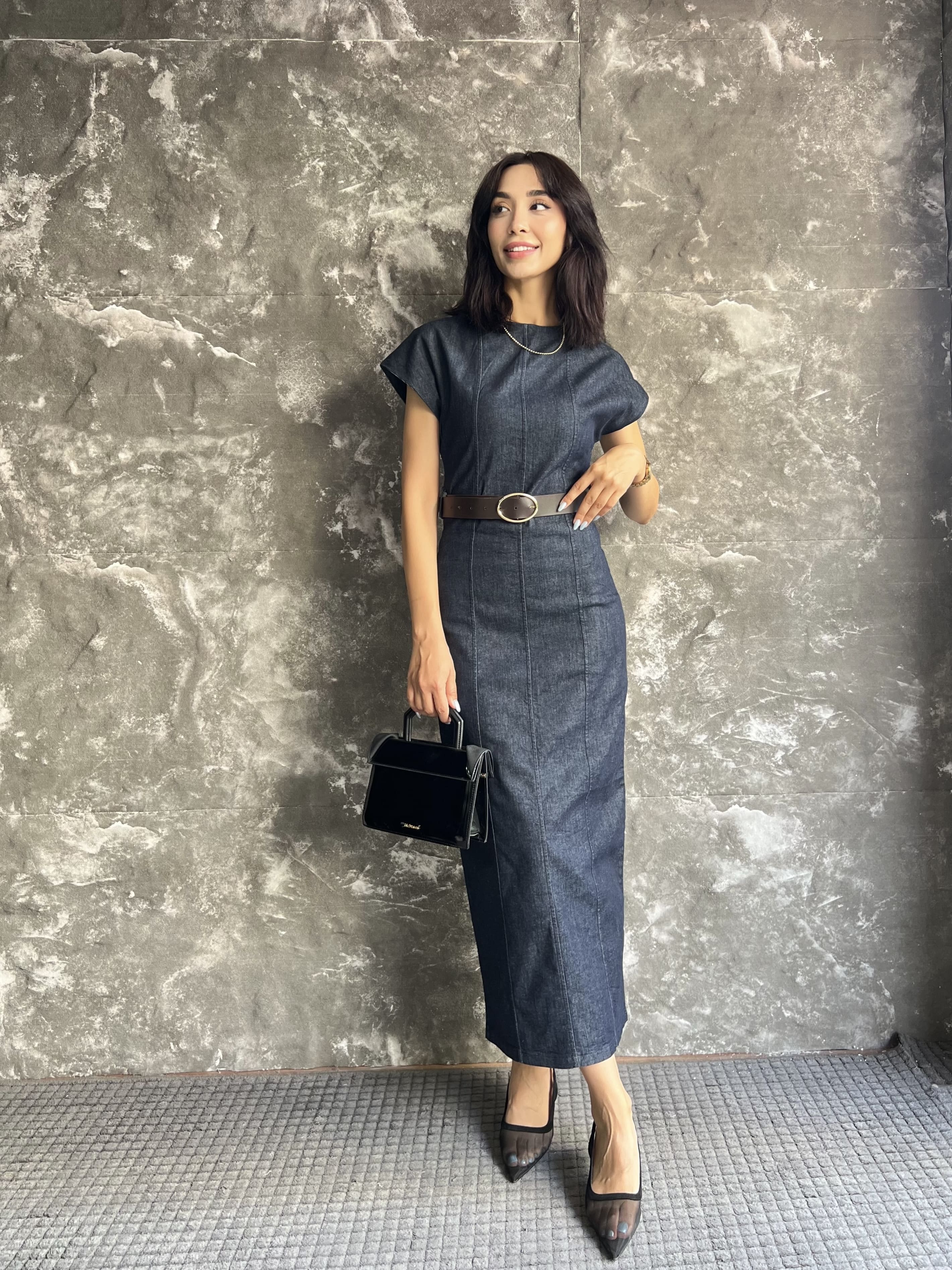 MONA PREMIUM JEAN ELBİSE