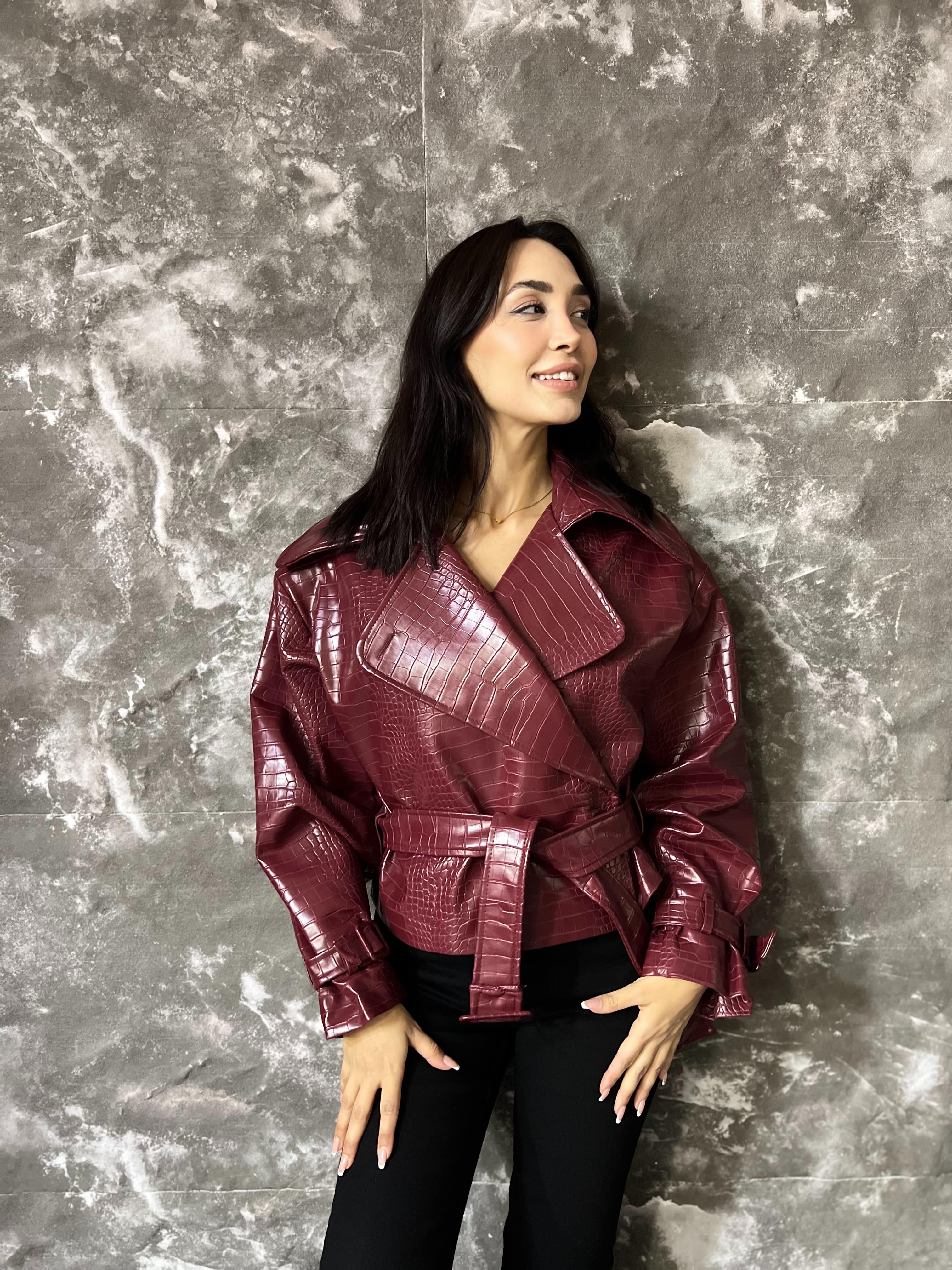 ZEBRA PREMIUM DERİ CEKET