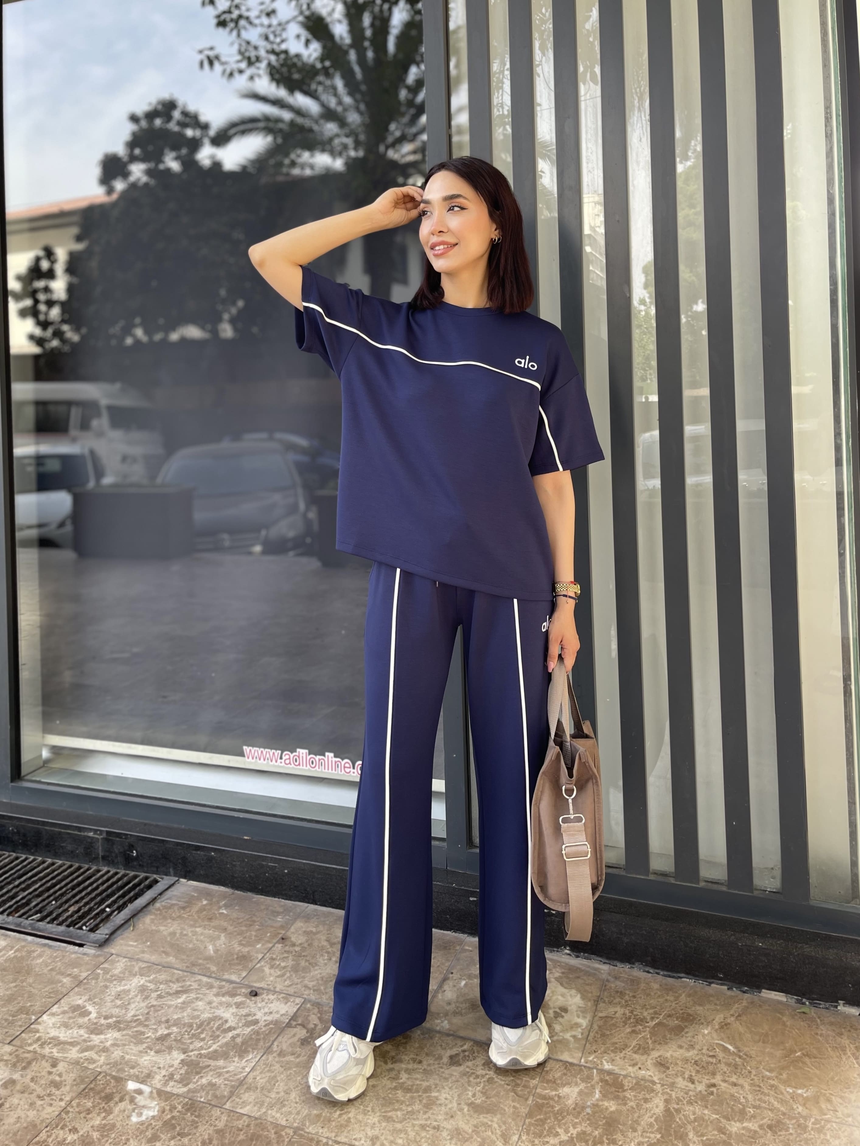 PREMIUM ÇİZGİLİ MODAL TAKIM 