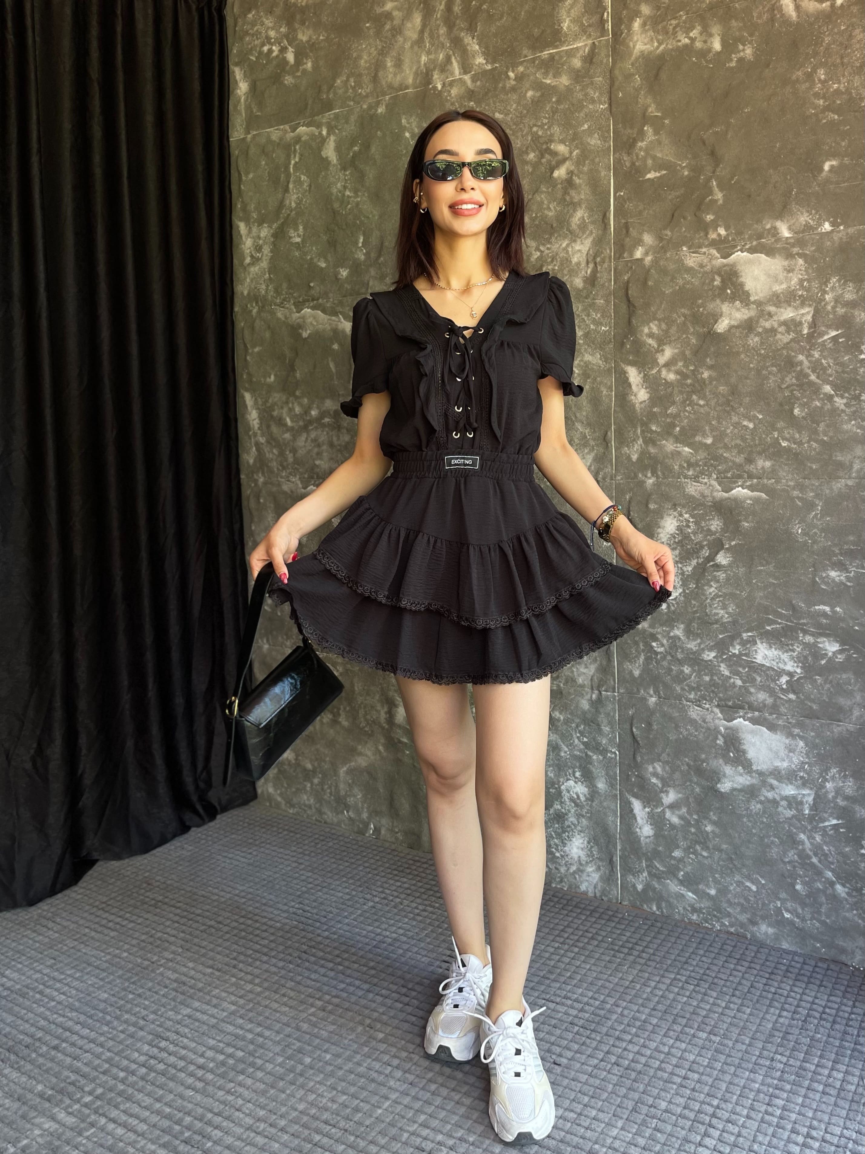 SGZ PREMIUM ŞORTLU ELBİSE
