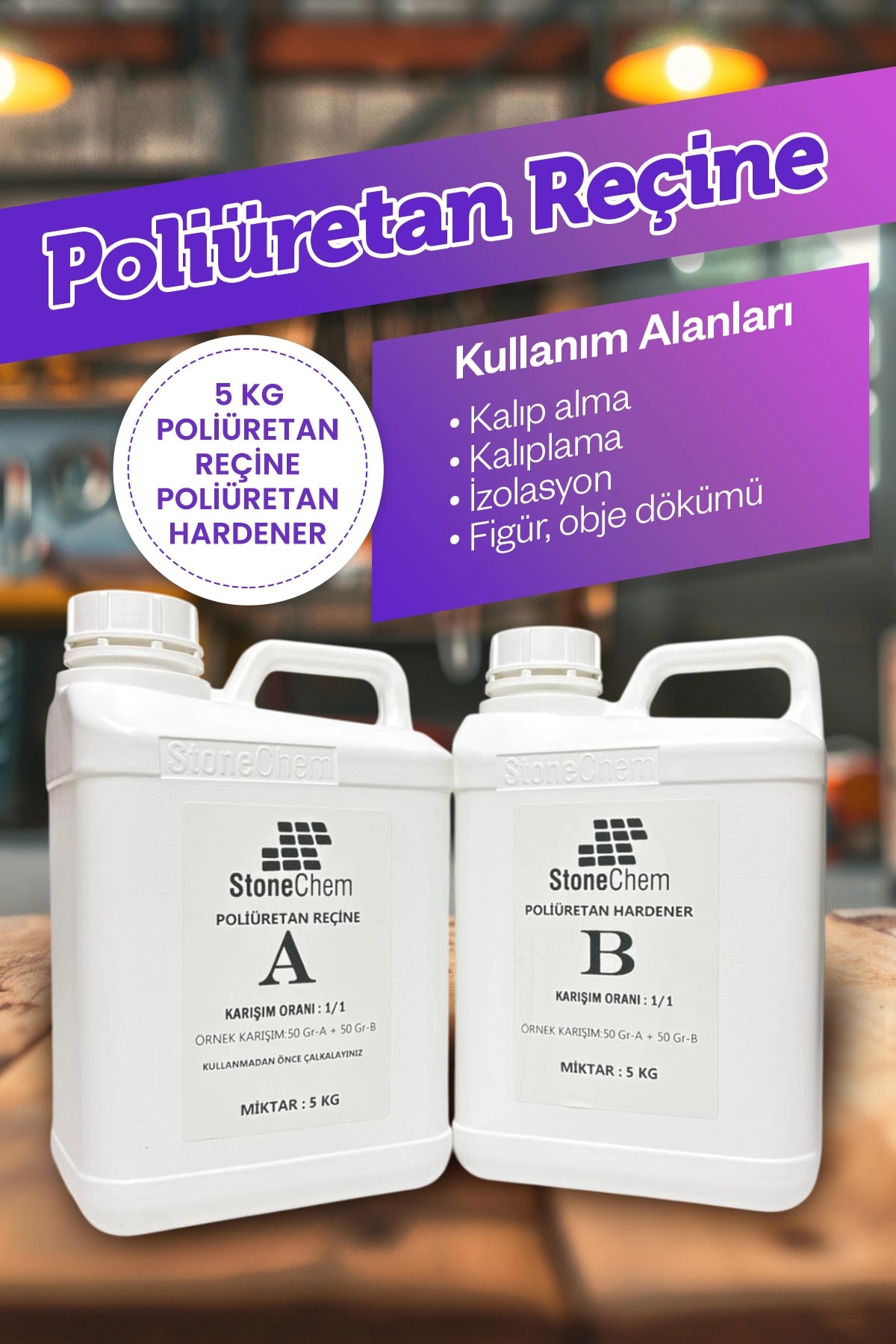 Poliüretan Sıvı Plastik 10 Kg