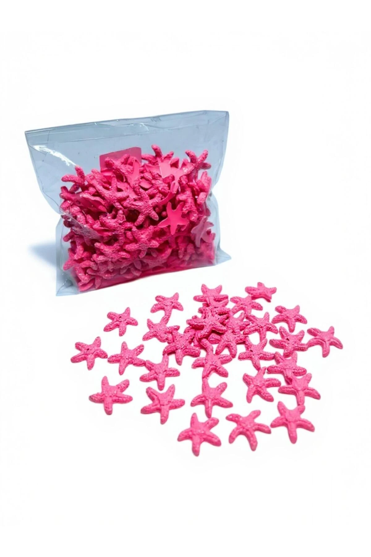 Tırtıklı Yıldız Pembe – 100’lü Set