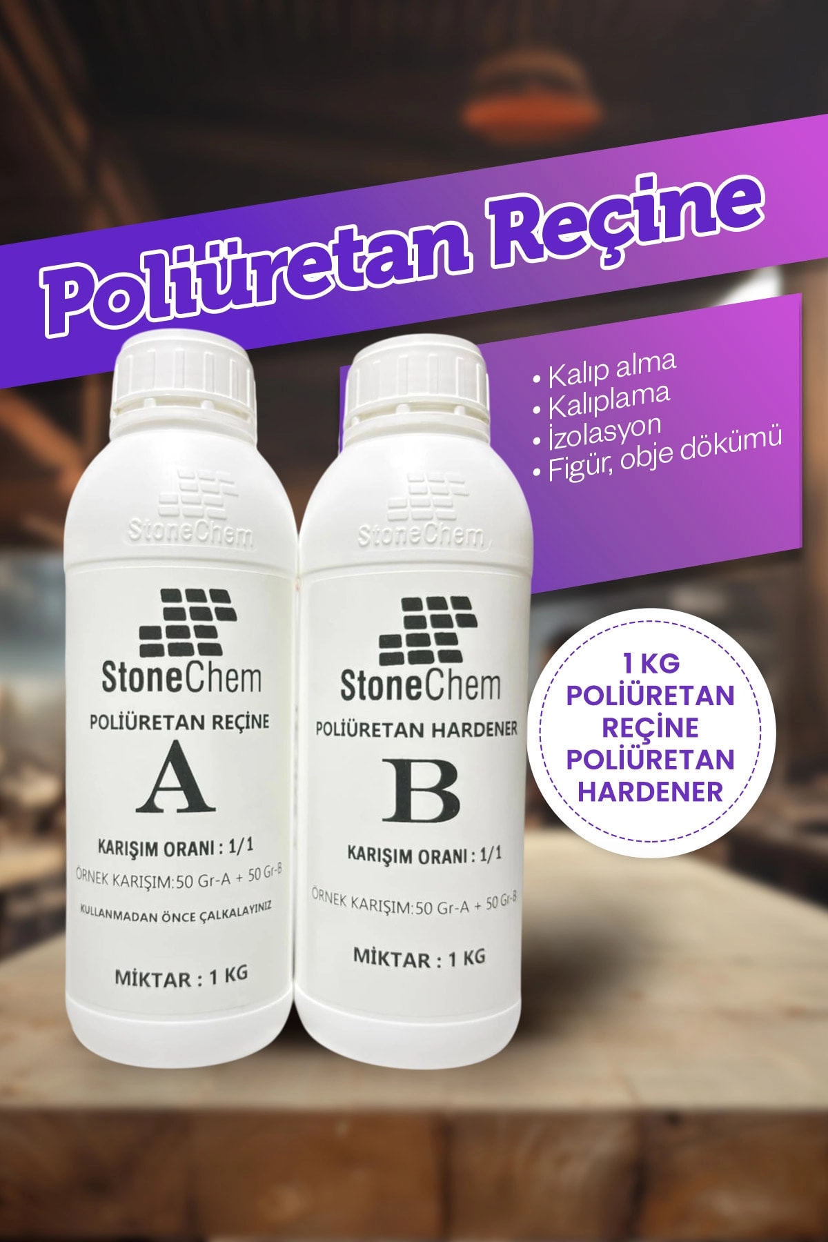Poliüretan Sıvı Plastik 2 Kg