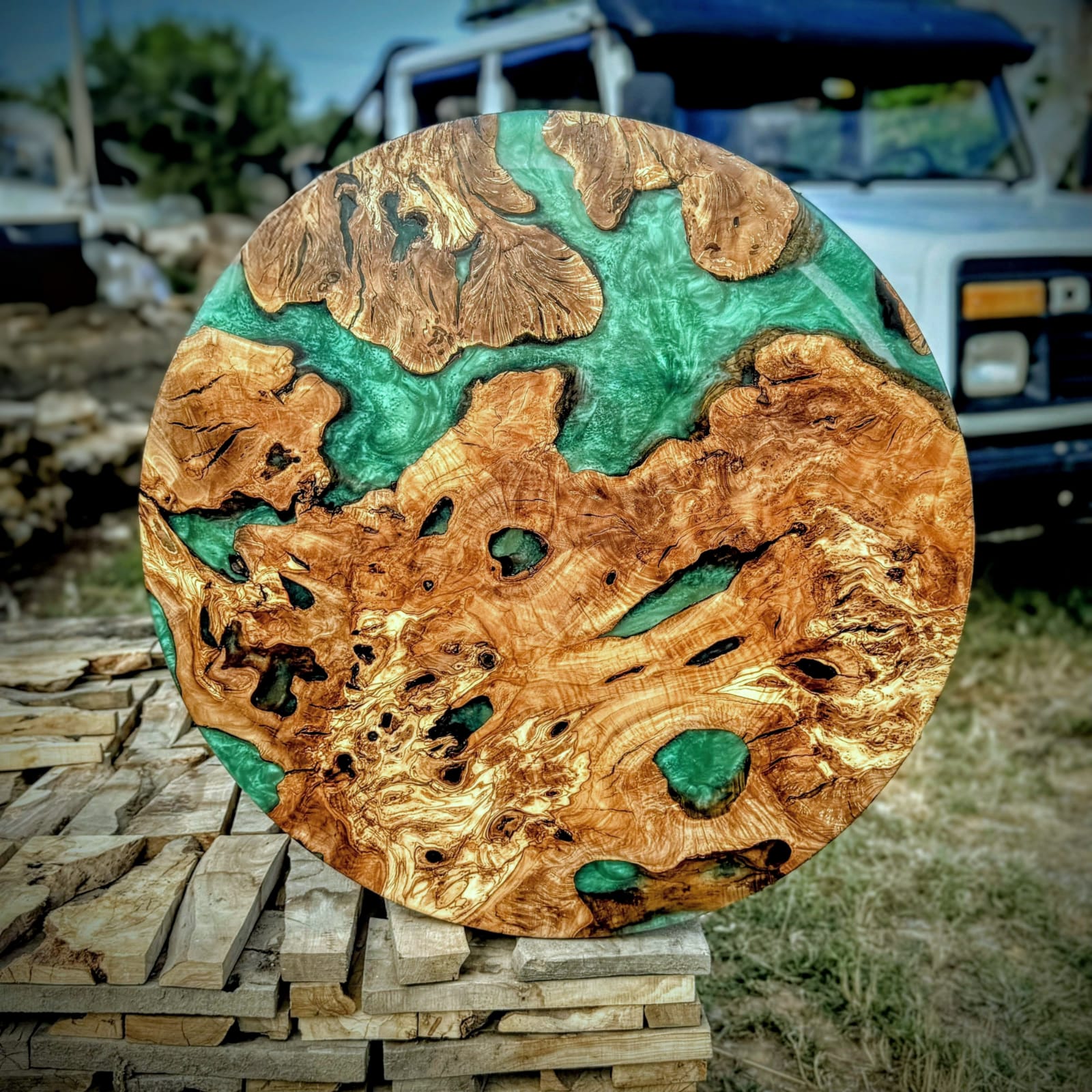 Ultra Şeffaf Epoksi Reçine – 6 kg + Pigment Seti, 10 x 20 ml (Hobi, Sanat, Ahşap, Magnet) + Sürpriz Hediye