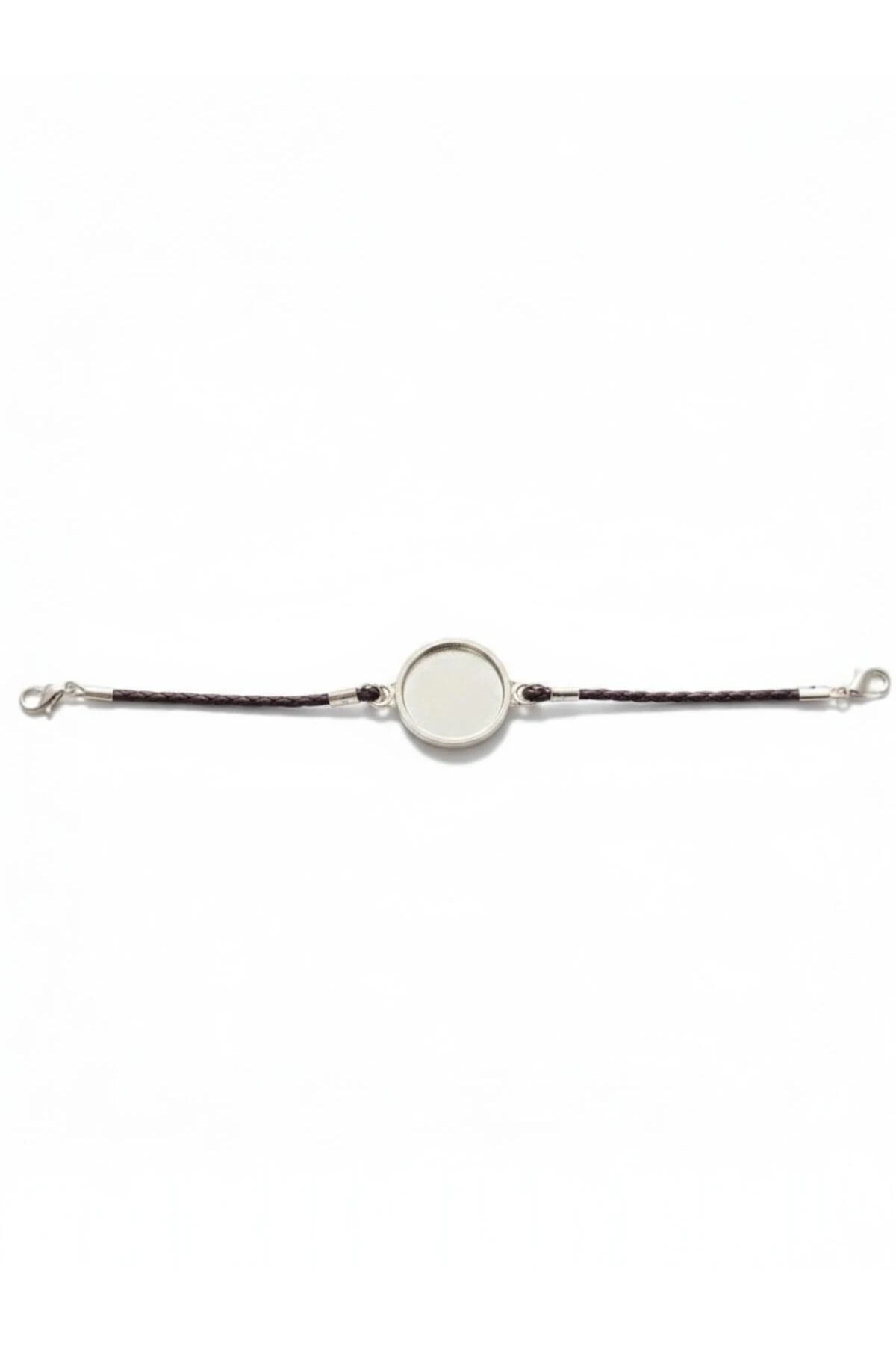 Kahverengi Burgulu Kordon Bileklik