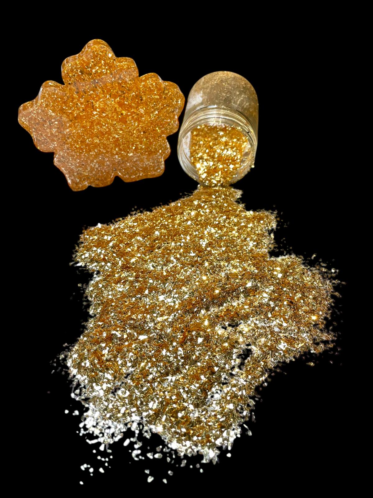 50 Gr Epoksi Süsleme Simleri GOLD Yüksek Mikron Parlak
