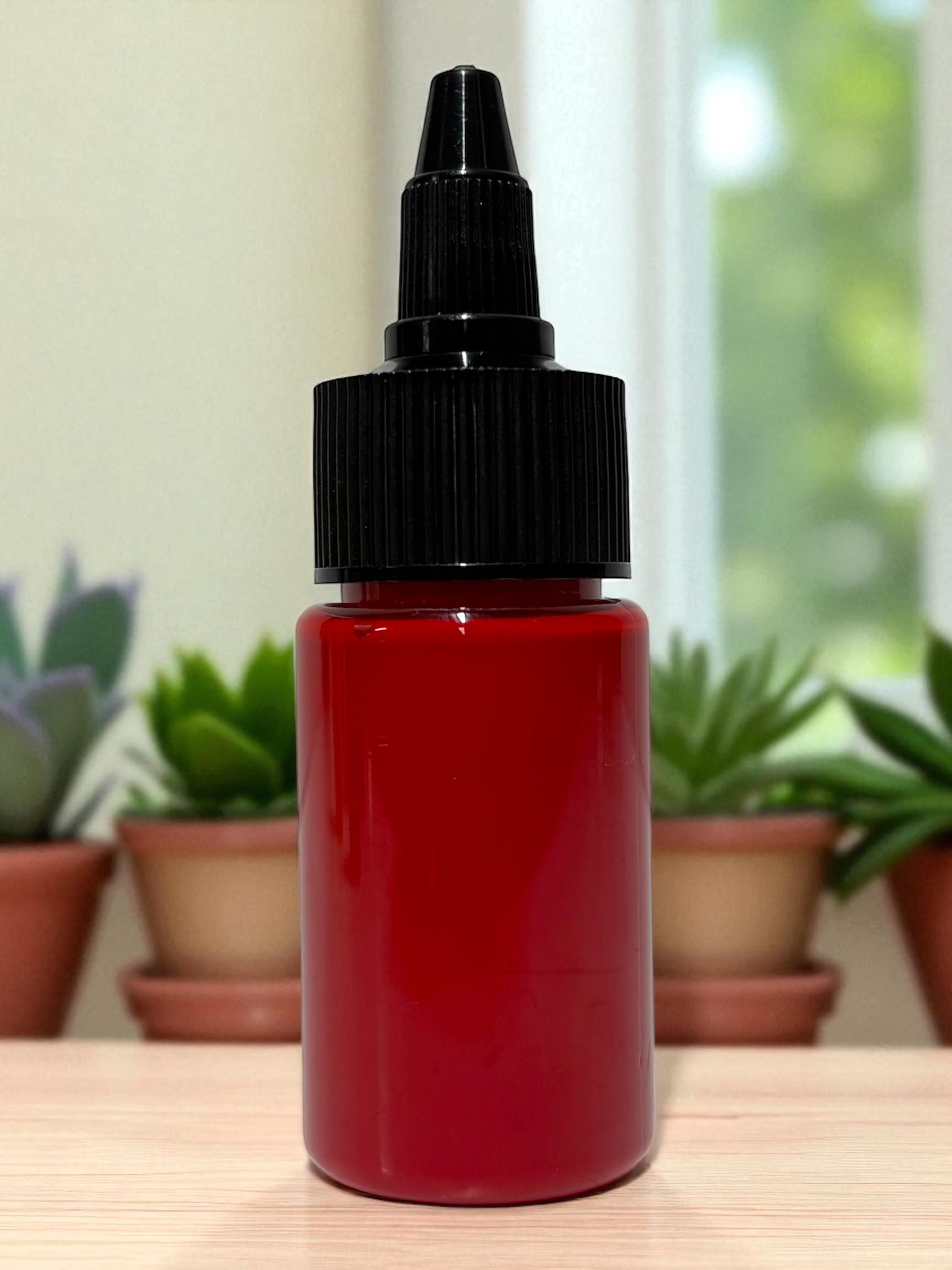 Yüksek Kalite Opak ve Transparan Epoksi Pigment KIRMIZI Renk 35 Gr