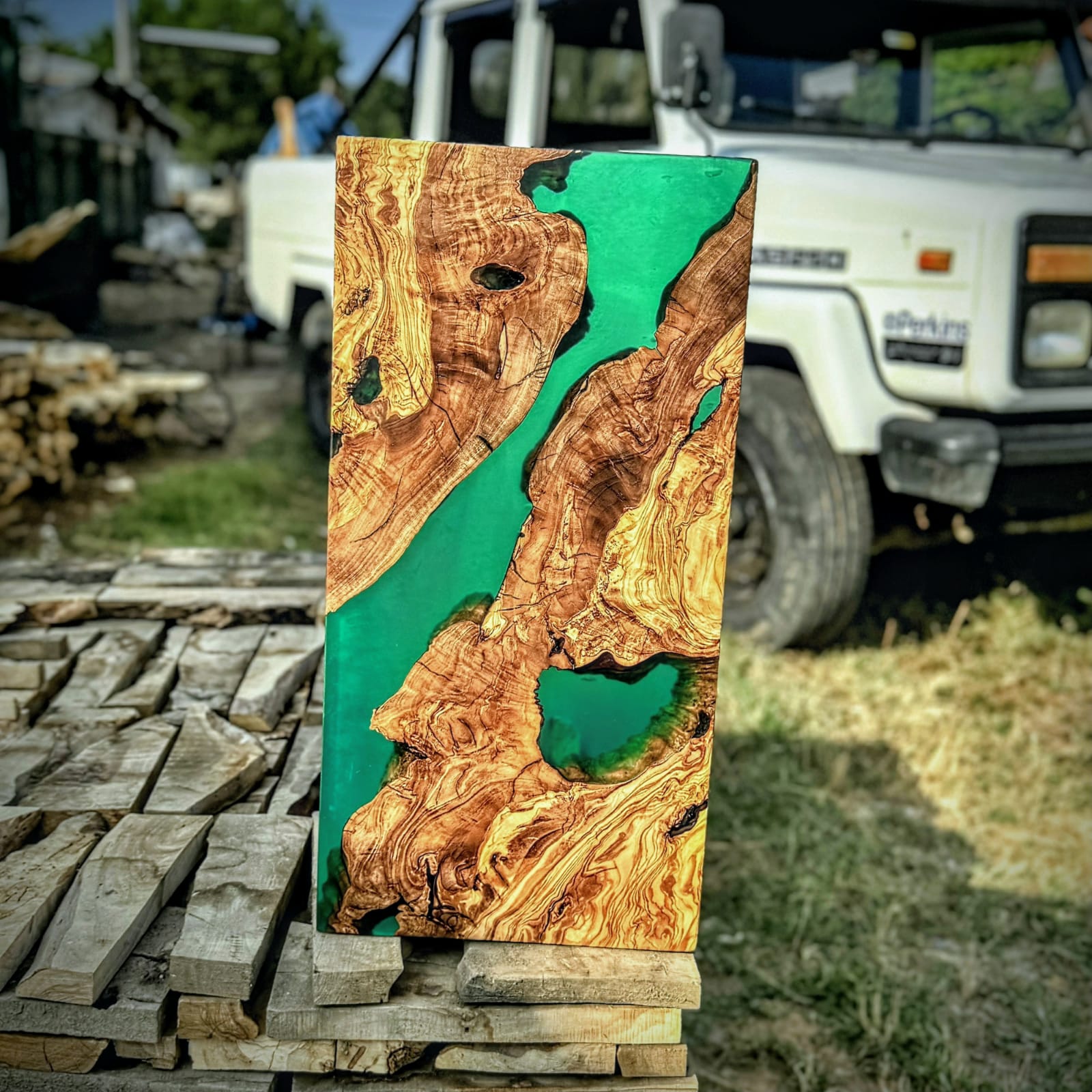 Ultra Şeffaf Epoksi Reçine – 6 kg + Pigment Seti, 10 x 20 ml (Hobi, Sanat, Ahşap, Magnet) + Sürpriz Hediye