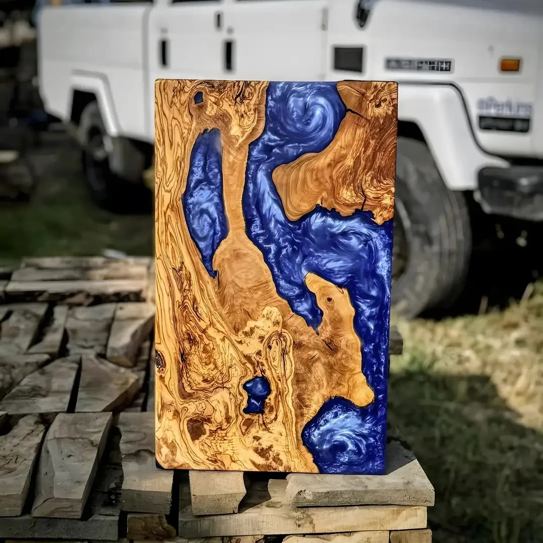 Ultra Şeffaf Epoksi Reçine – 15 kg (Hobi, Sanat, Tepsi, Magnet, Ahşap İçin)