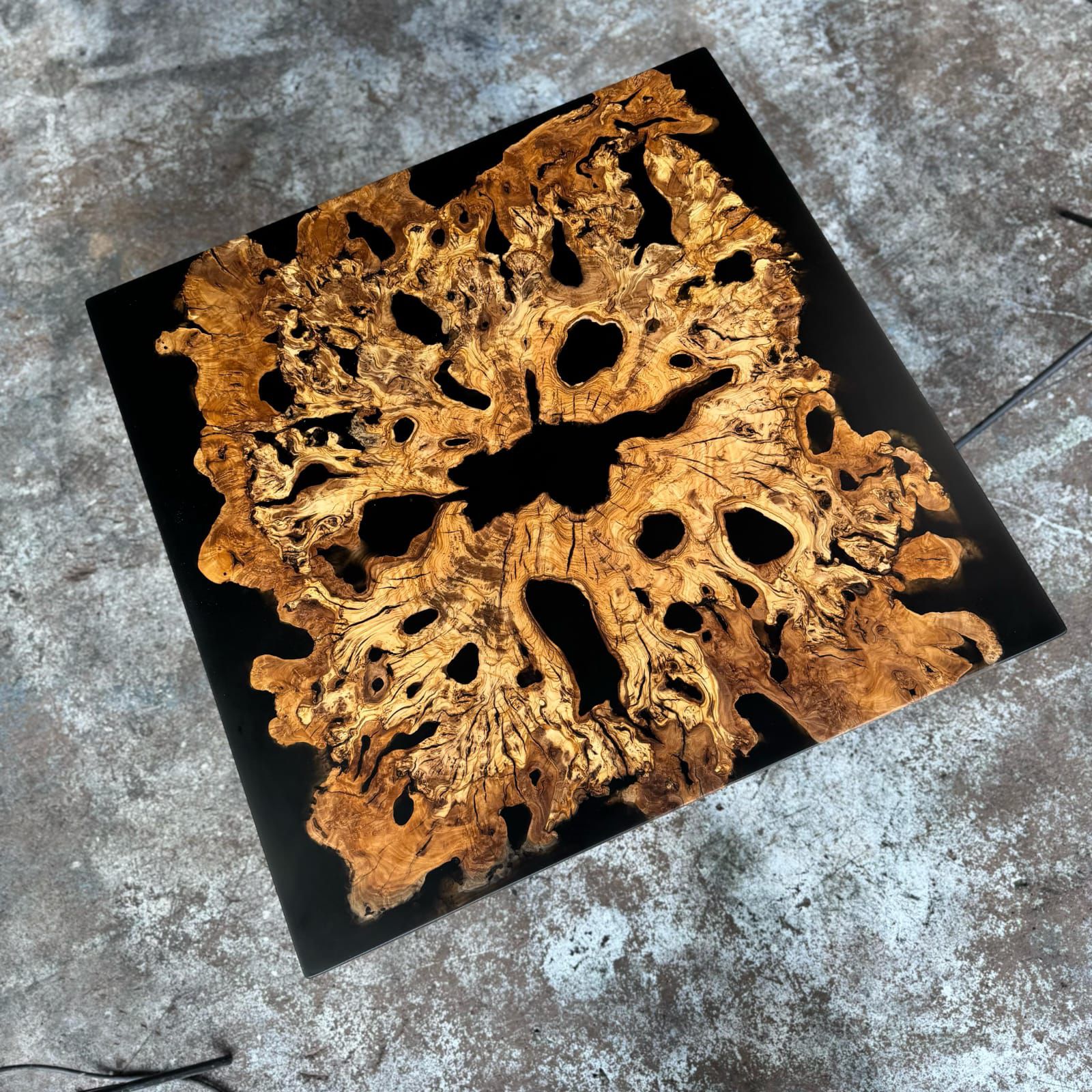 WoodPox Ahşap Şeffaf Epoksi Reçine – 15 kg (Yüksek Döküm, 3 cm)