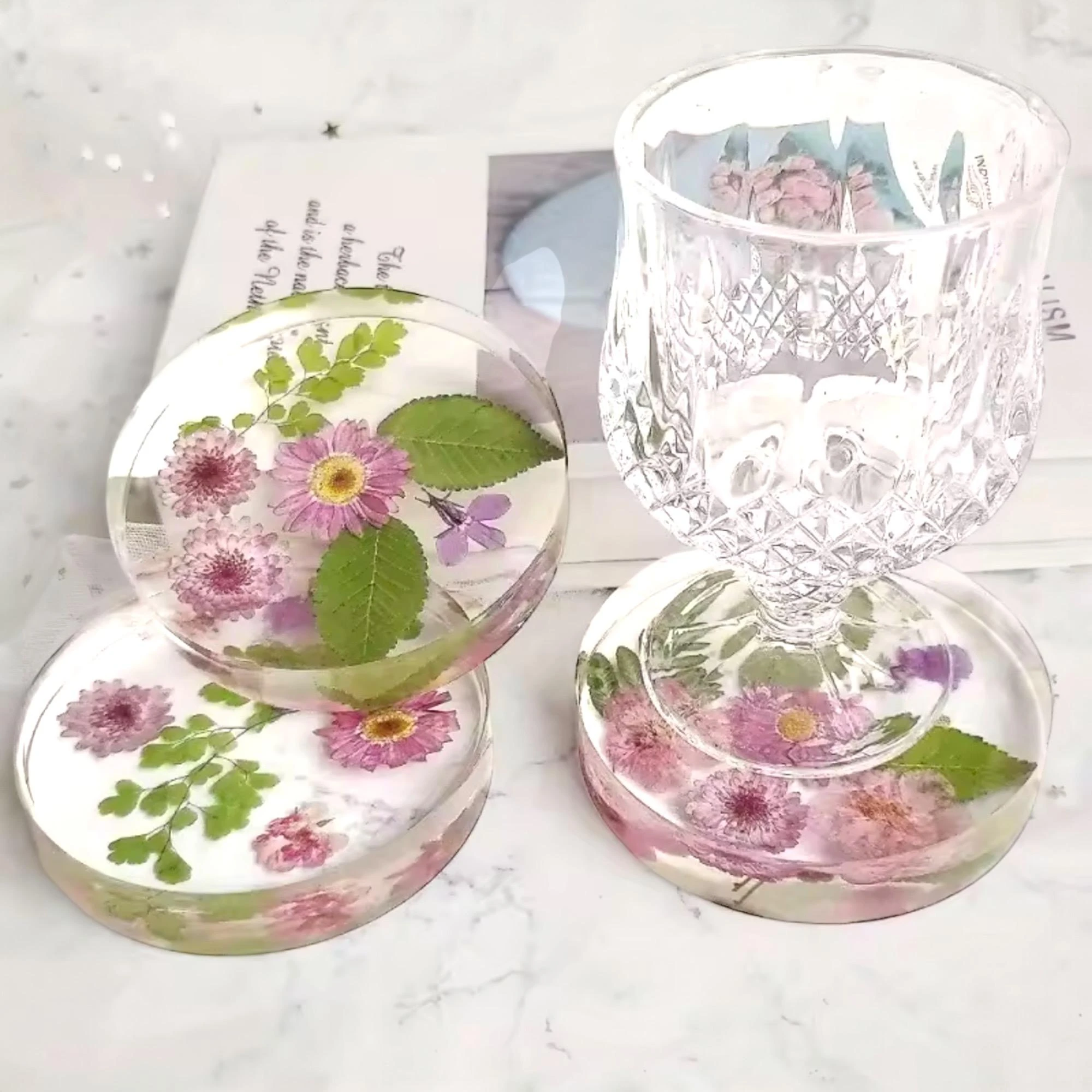 Stonechem Yuvarlak Bardak Altlığı