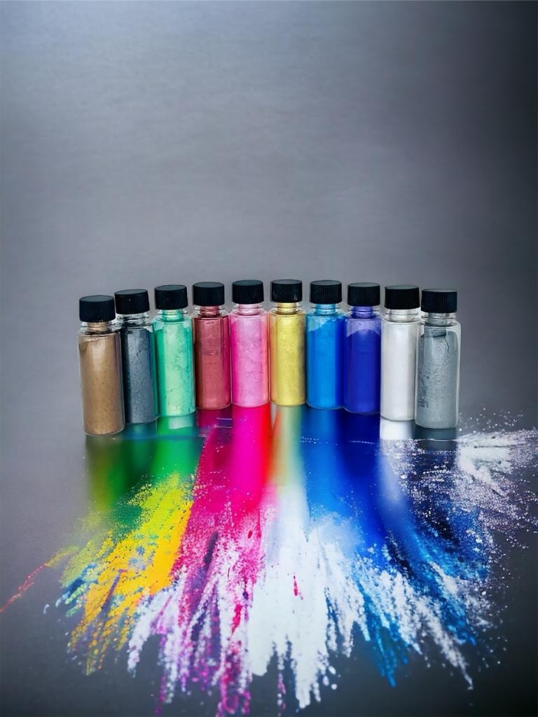 STONECHEM epoxy sedefli toz pigment  10 renk 20 ml