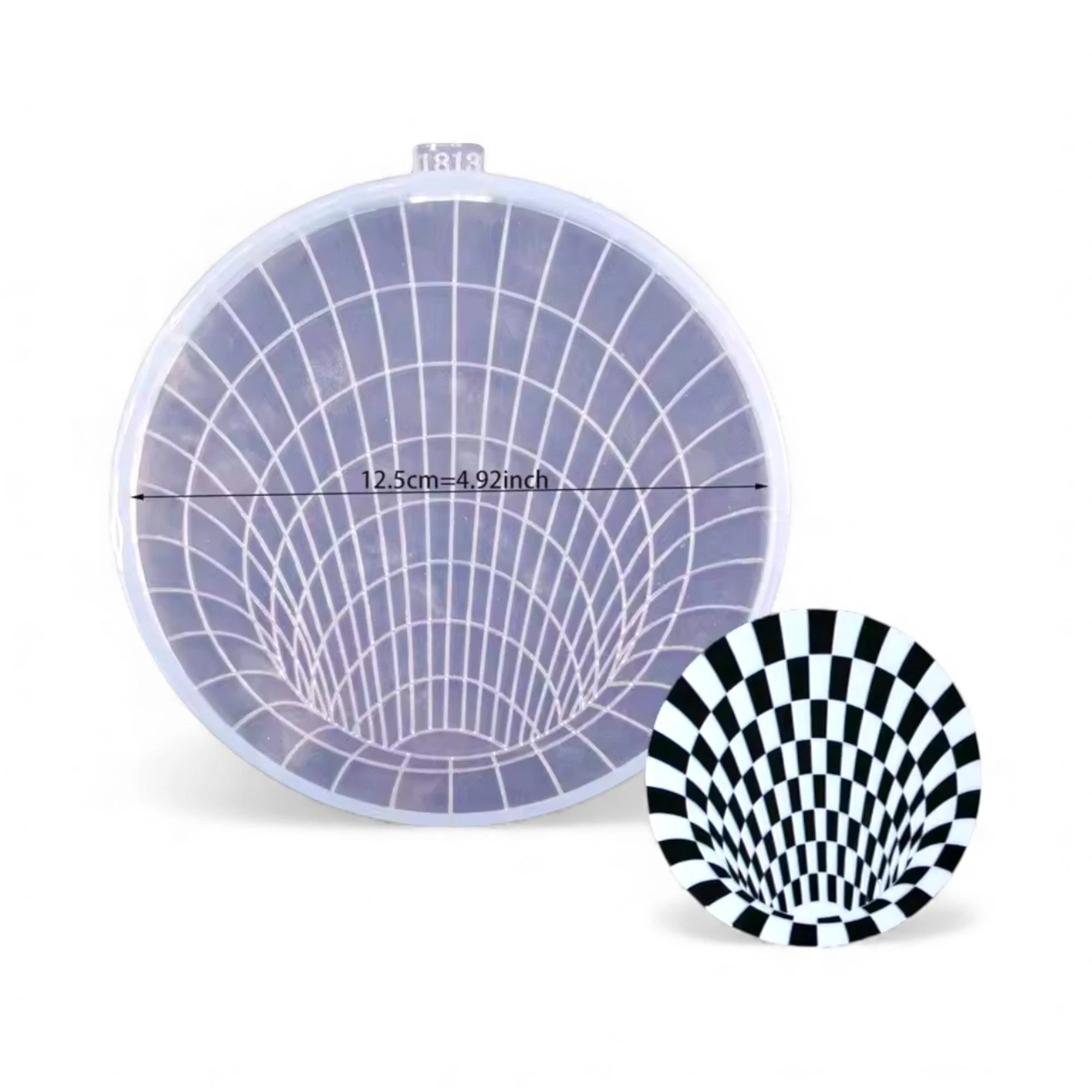 Stonechem 3 boyutlu yuvarlak bardak altlığı