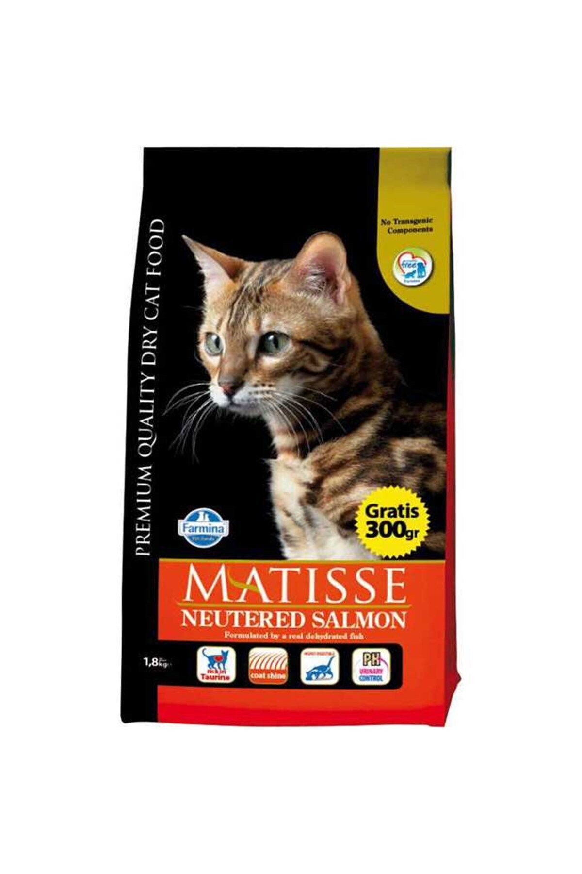 Neutered Somonlu Kısırlaştırılmış Yetişkin Kedi Maması 10 Kg