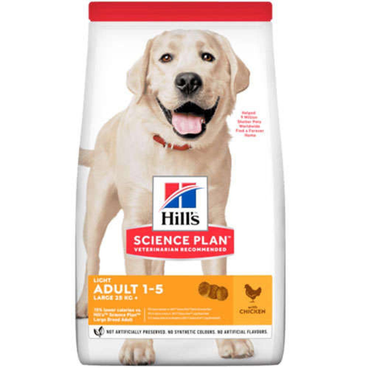 Hill's SP Light Tavuklu Büyük Irk Yetişkin Köpek Maması 14KG