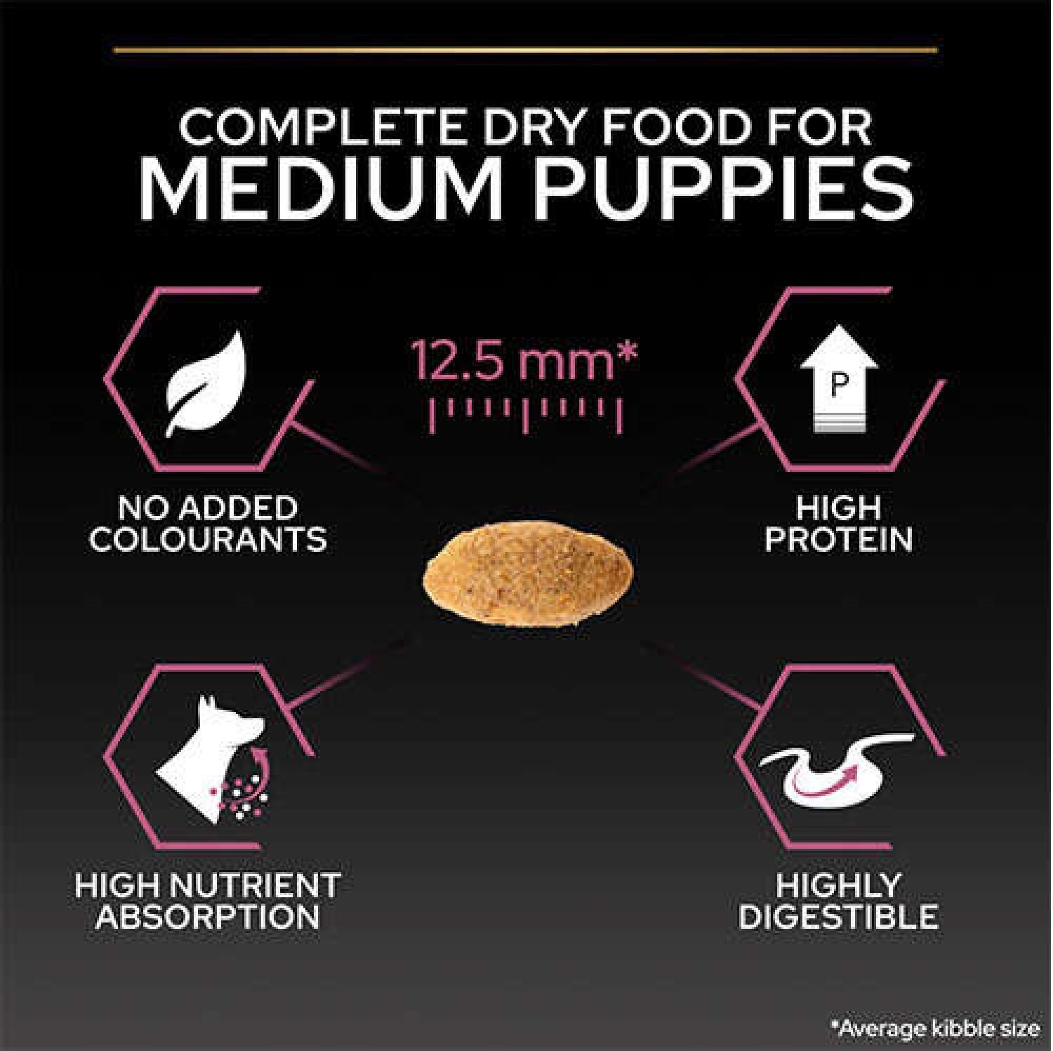 PRO PLAN MEDIUM PUPPYStveSkinSmn12kg