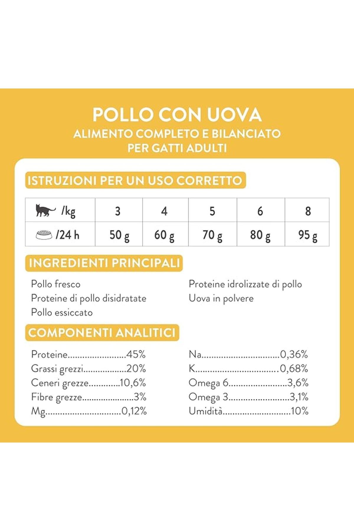 Born Carnivore Tavuk Ve Yumurtalı Yetişkin Kedi Maması 1,25kg