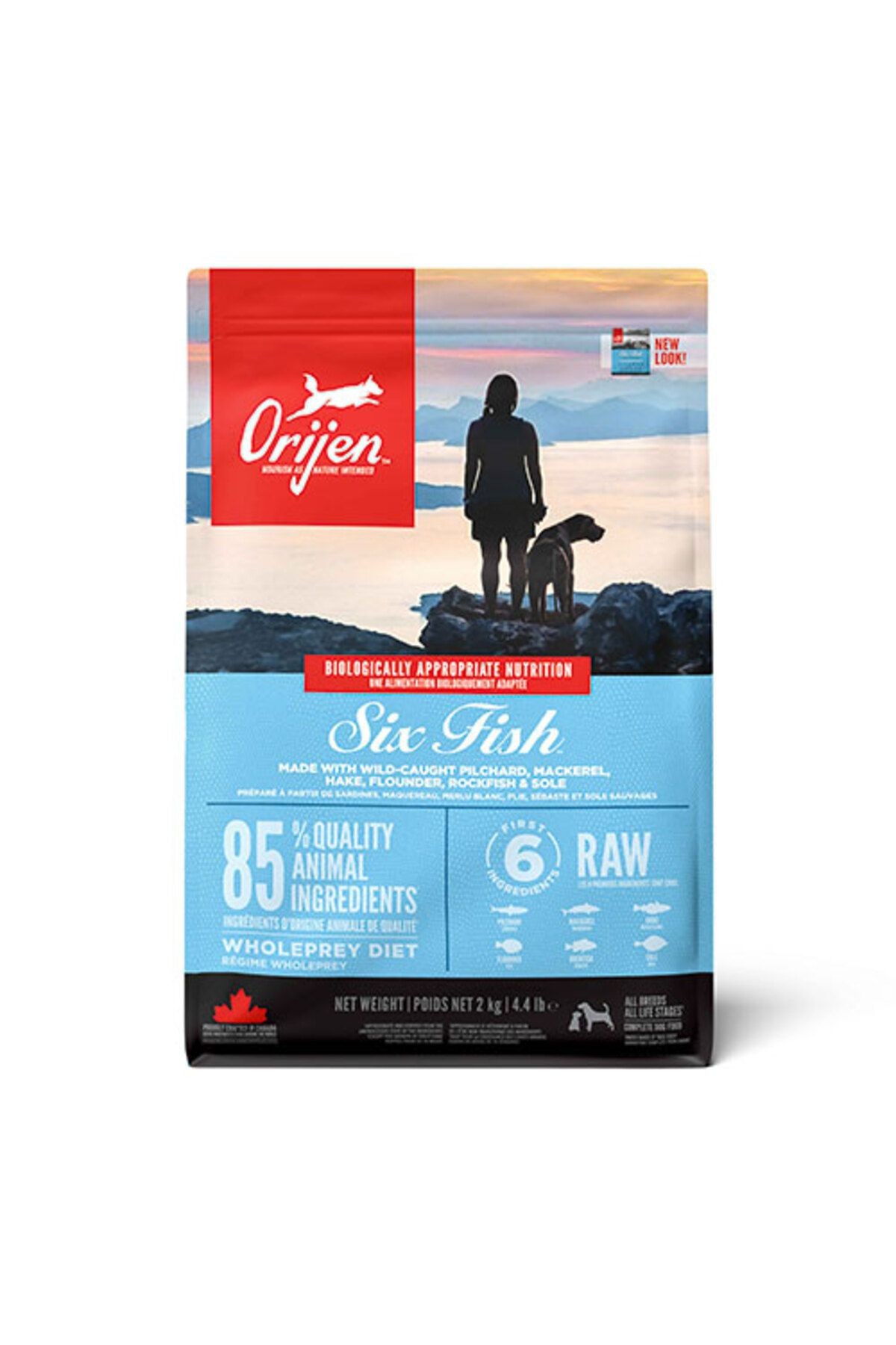 Six Fish 6 Balıklı Tahılsız Köpek Maması Tüm Irk Ve Yaşam Evreleri 2 Kg