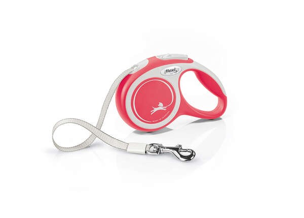 Flexi New Comfort XS Beden Kırmızı 3MT Şerit Tasma