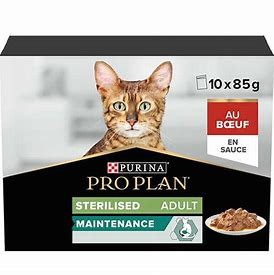 Pro Plan Pouch Sos İçinde Sığır Etli Kısırlaştırılmış Kedi Konservesi 85gr (10'lu)