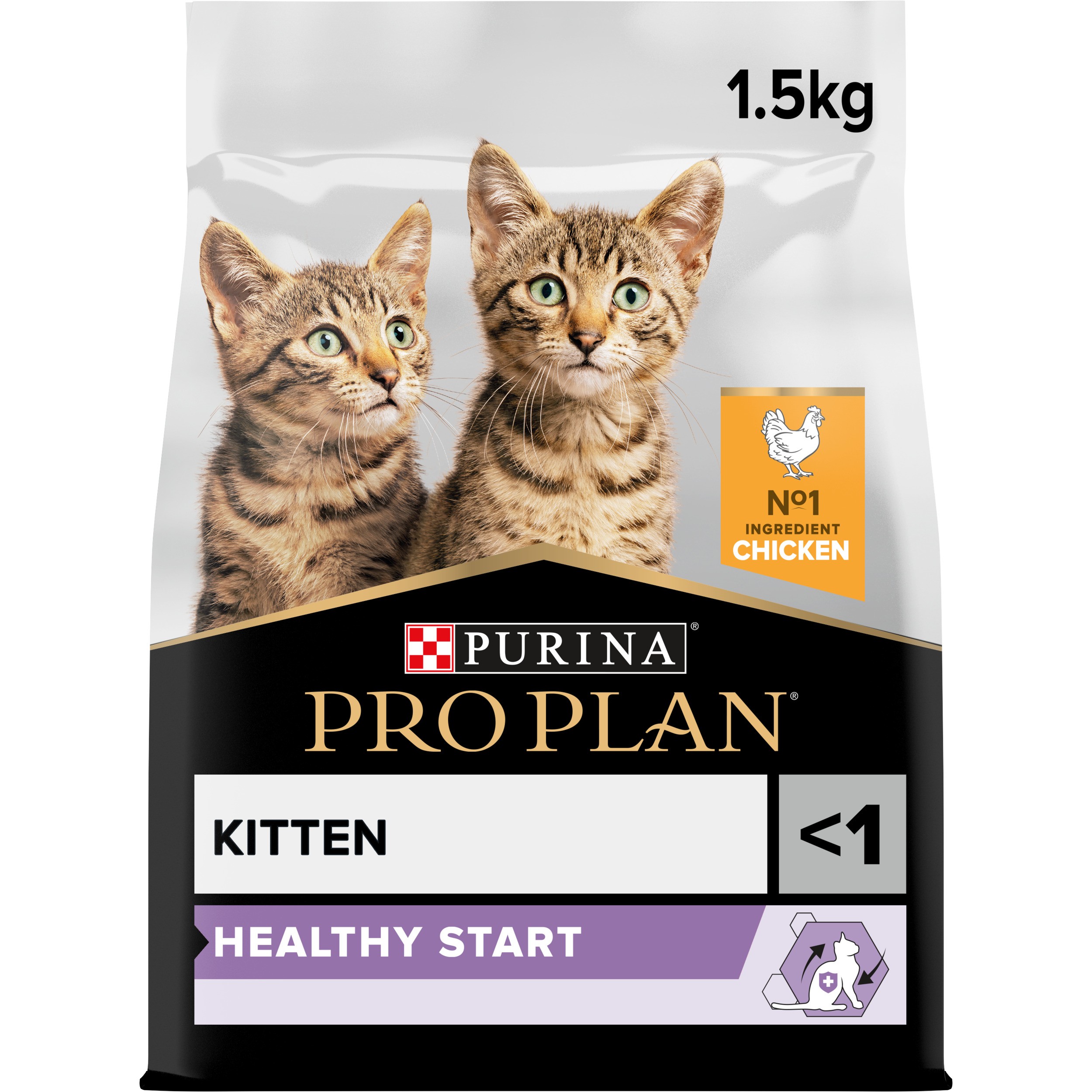 Pro Plan Kitten Tavuklu ve Pirinçli Yavru Kedi Maması 1,5kg