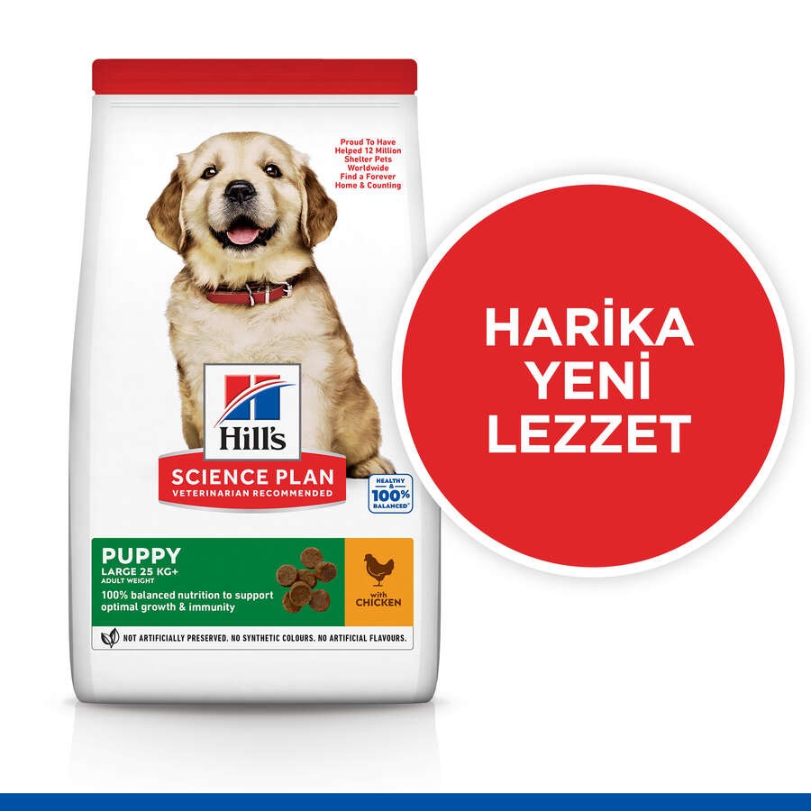Hill's SP Tavuklu Büyük Irk Yavru Köpek Maması 2.5KG