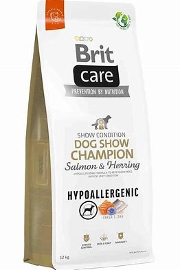Brit Care Hipoalerjenik Dog Show Champion Somon ve Ringa Balıklı Yetişkin Köpek Maması 12kg
