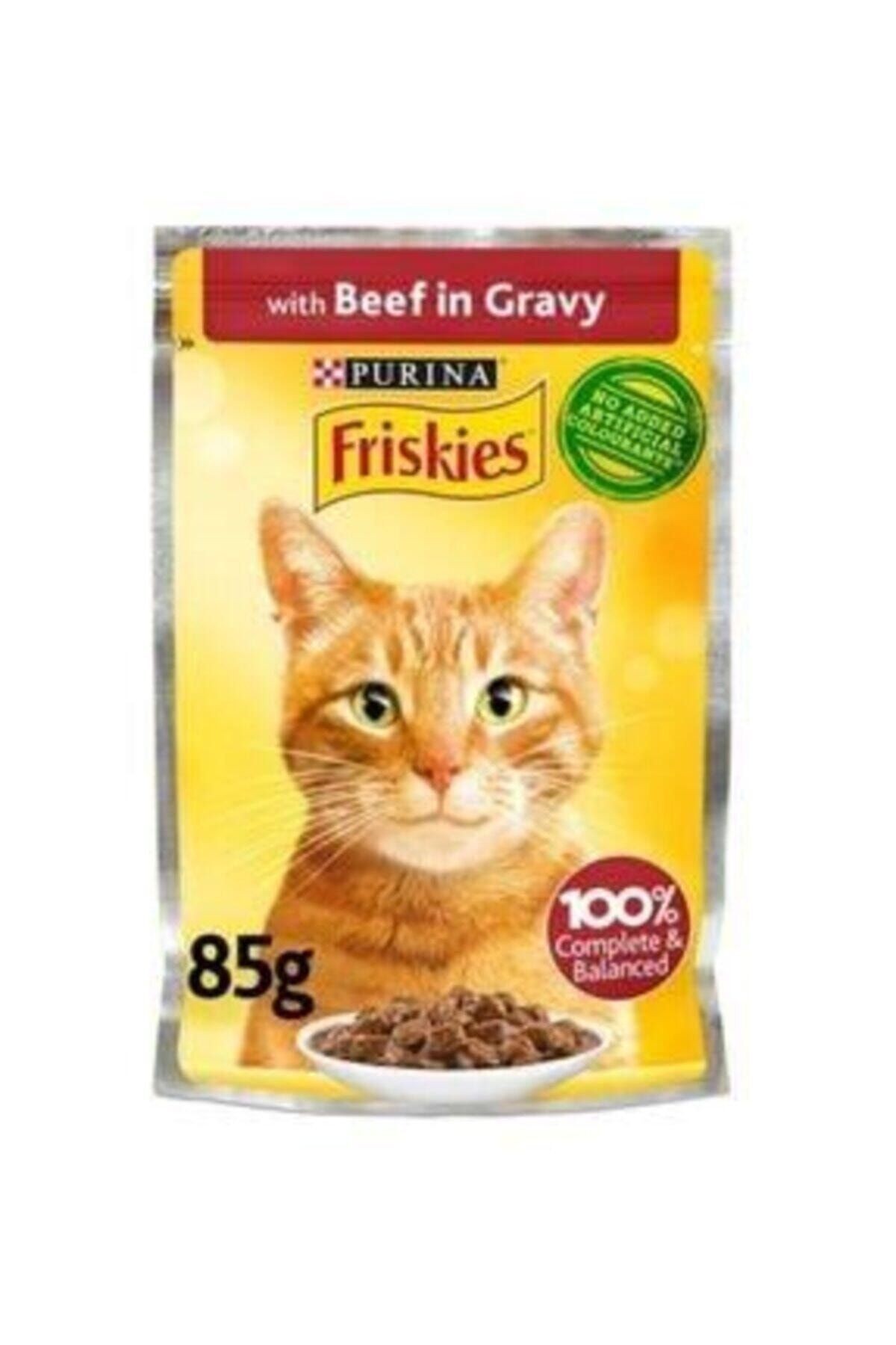 Friskies Sığır Etli Yaş Kedi Maması 26'lı Paket