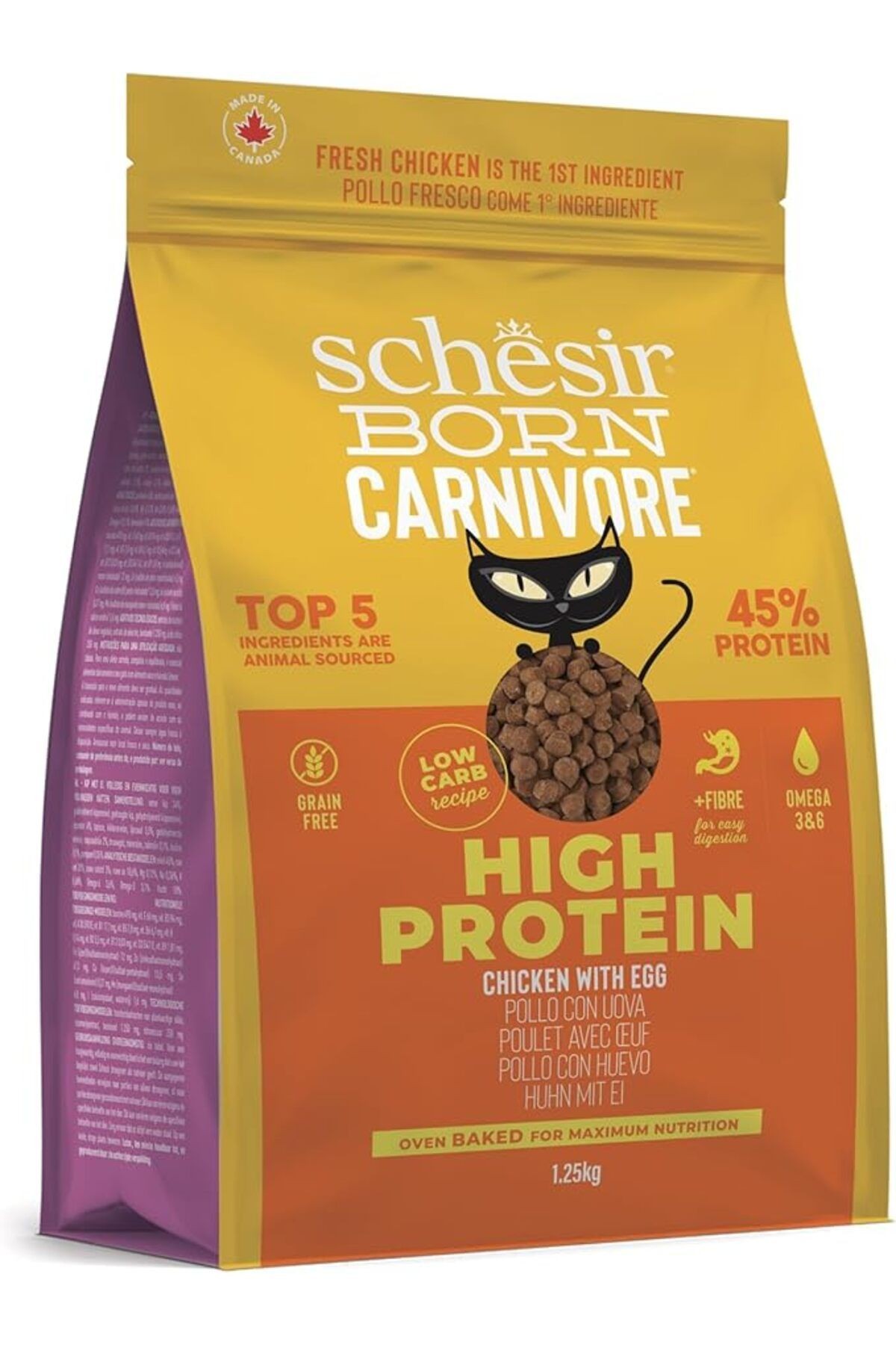 Born Carnivore Tavuk Ve Yumurtalı Yetişkin Kedi Maması 1,25kg