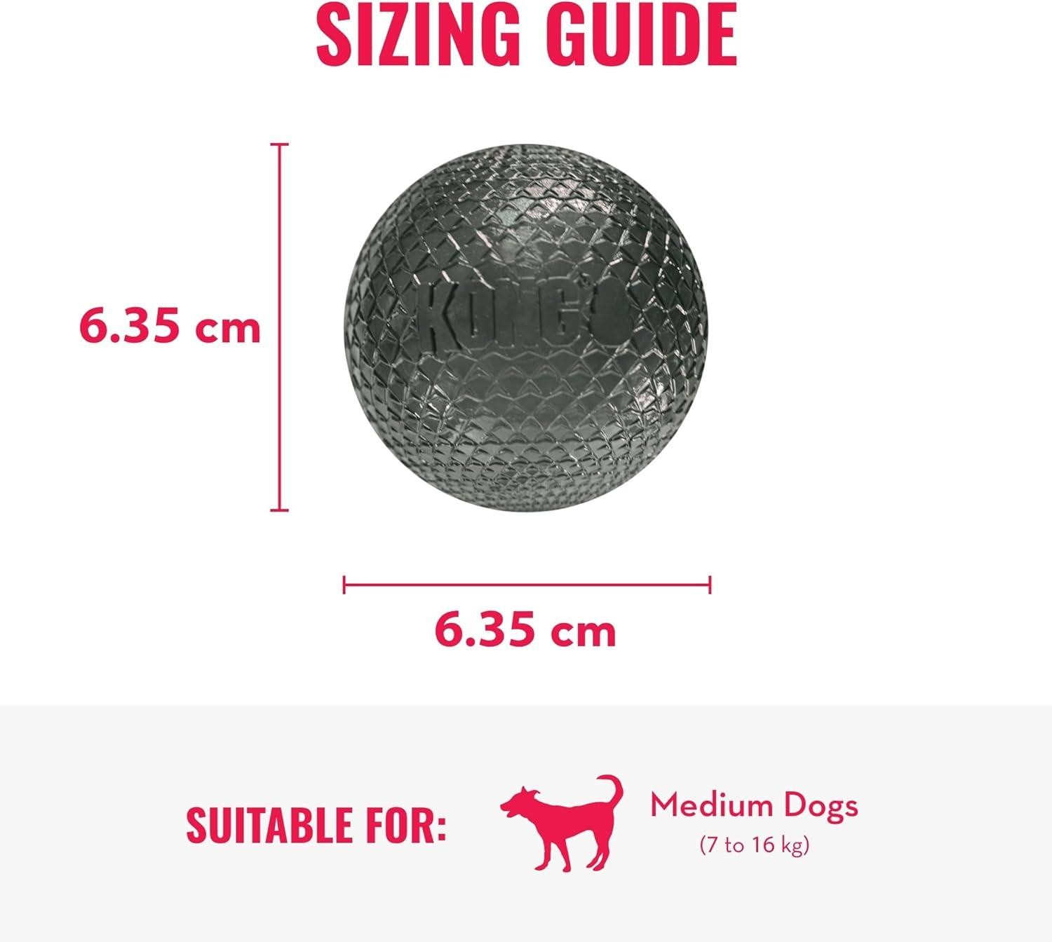 KONG DuraMax Top Şeklinde Sesli Köpek Oyuncağı M