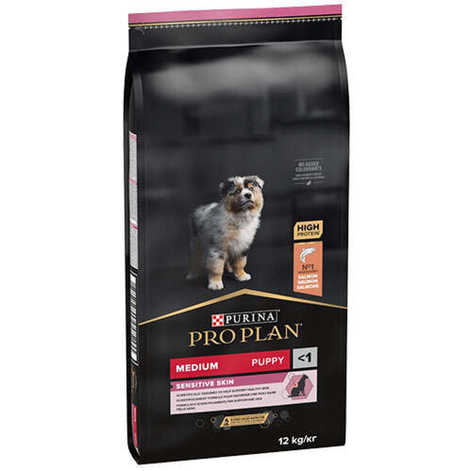 PRO PLAN MEDIUM PUPPYStveSkinSmn12kg