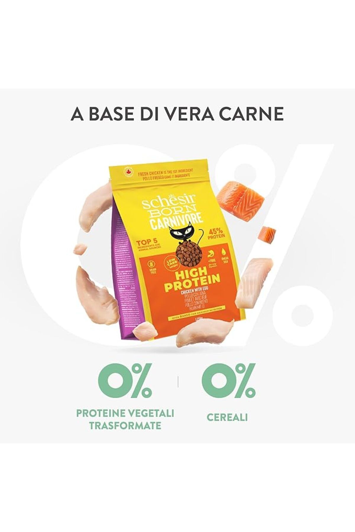 Born Carnivore Tavuk Ve Yumurtalı Yetişkin Kedi Maması 1,25kg