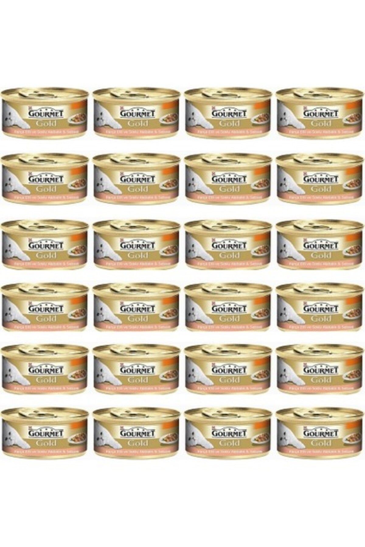 Soslu Alabalik Ve Sebzeli Yetişkin Kedi Konservesi 85 Gr. 24 Adet
