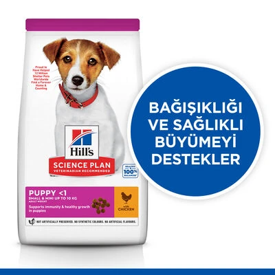 Hill's SP Tavuklu Küçük ve Mini Irk Yavru Köpek Maması 3KG