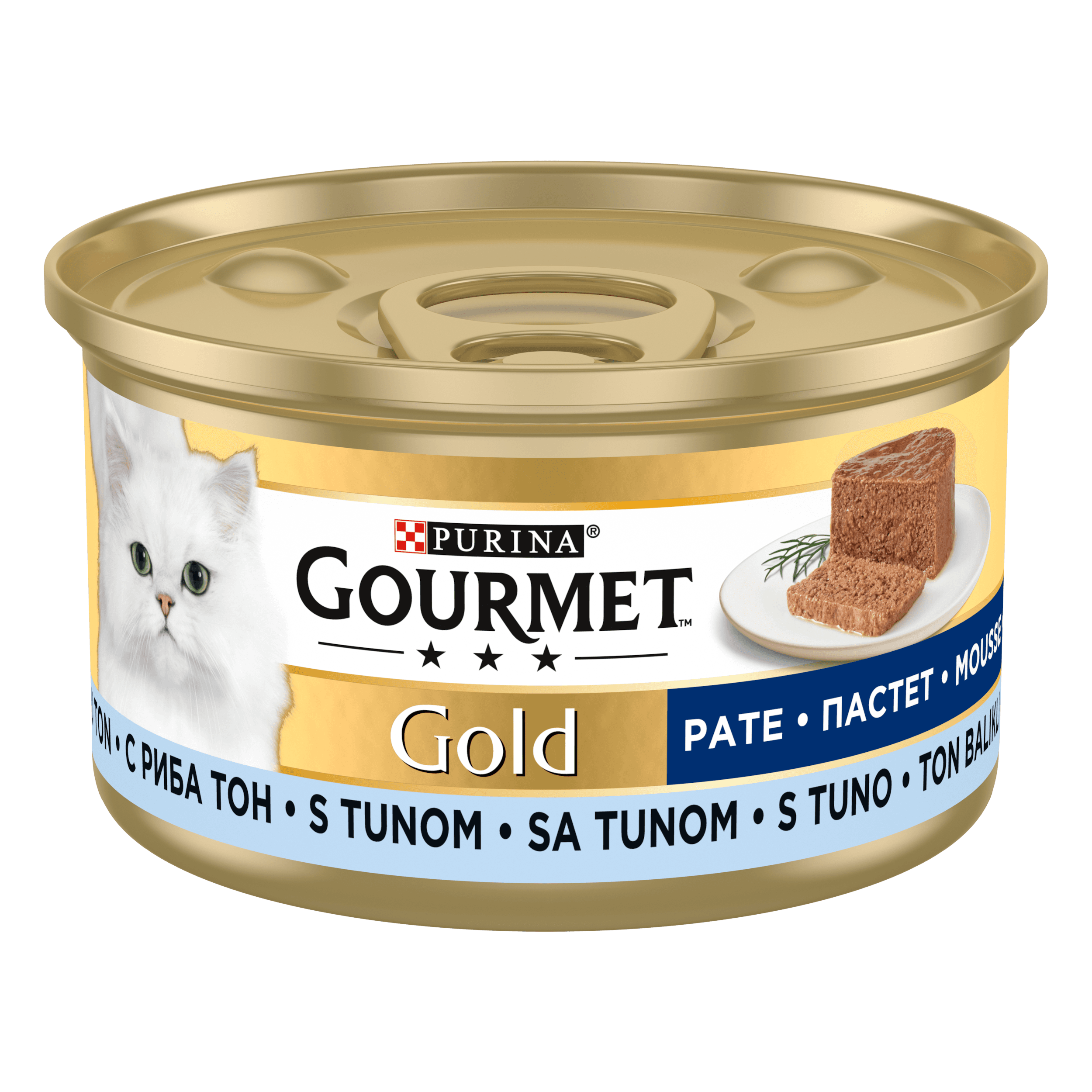 Gourmet Gold Kıyılmış Ton Balıklı Kedi Konservesi 85grx24Ad