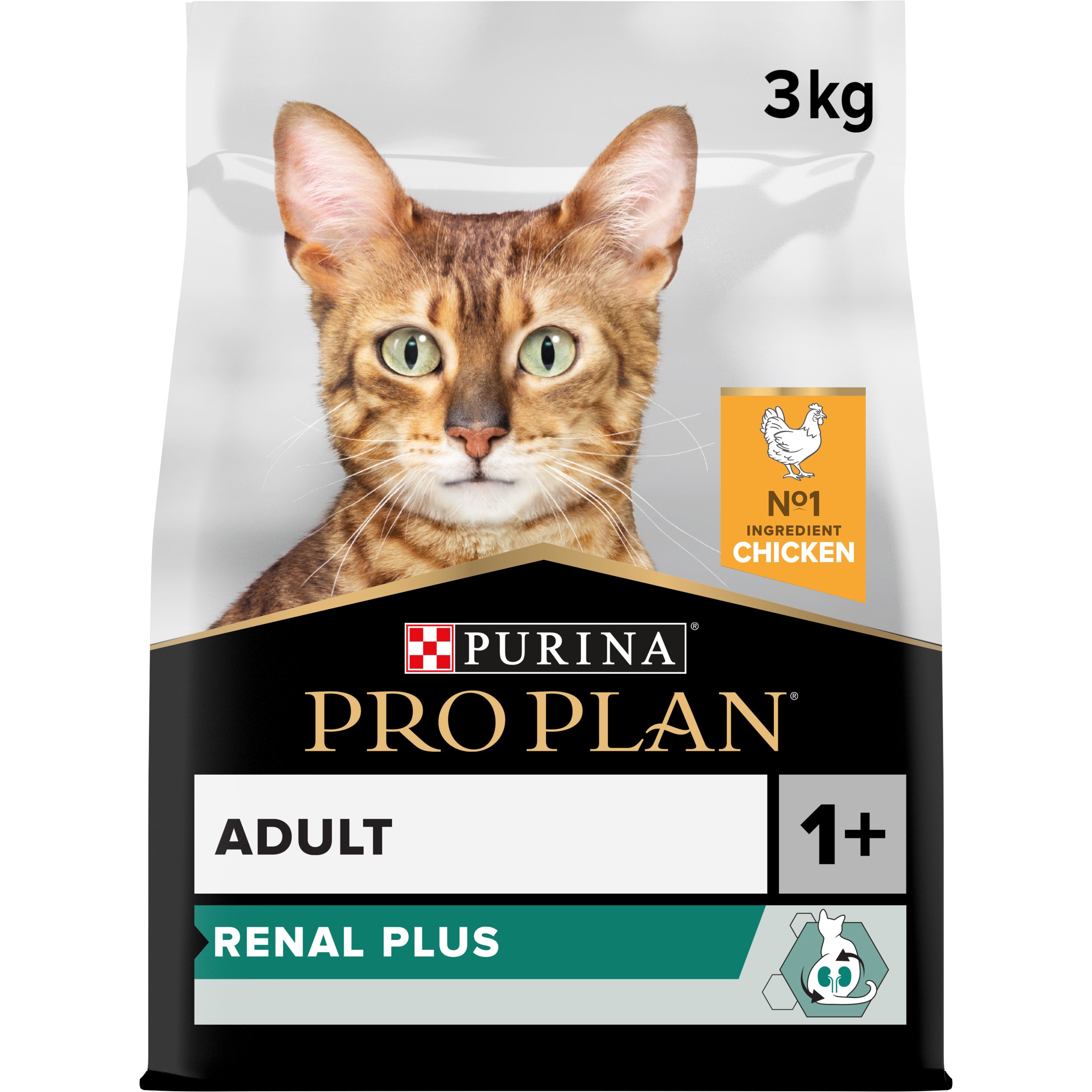 PRO PLAN TAVUKLU VE PİRİNÇLİ YETİŞKİN KEDİ MAMASI 3 KG